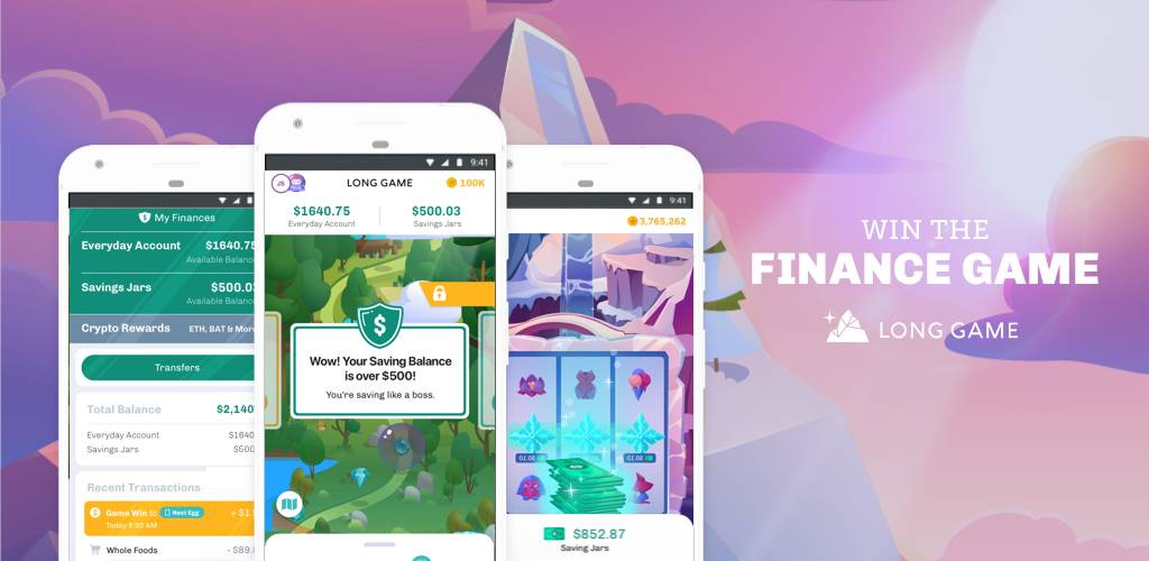 Apps como 'Long Game Rewards' convierten las finanzas en un juego.