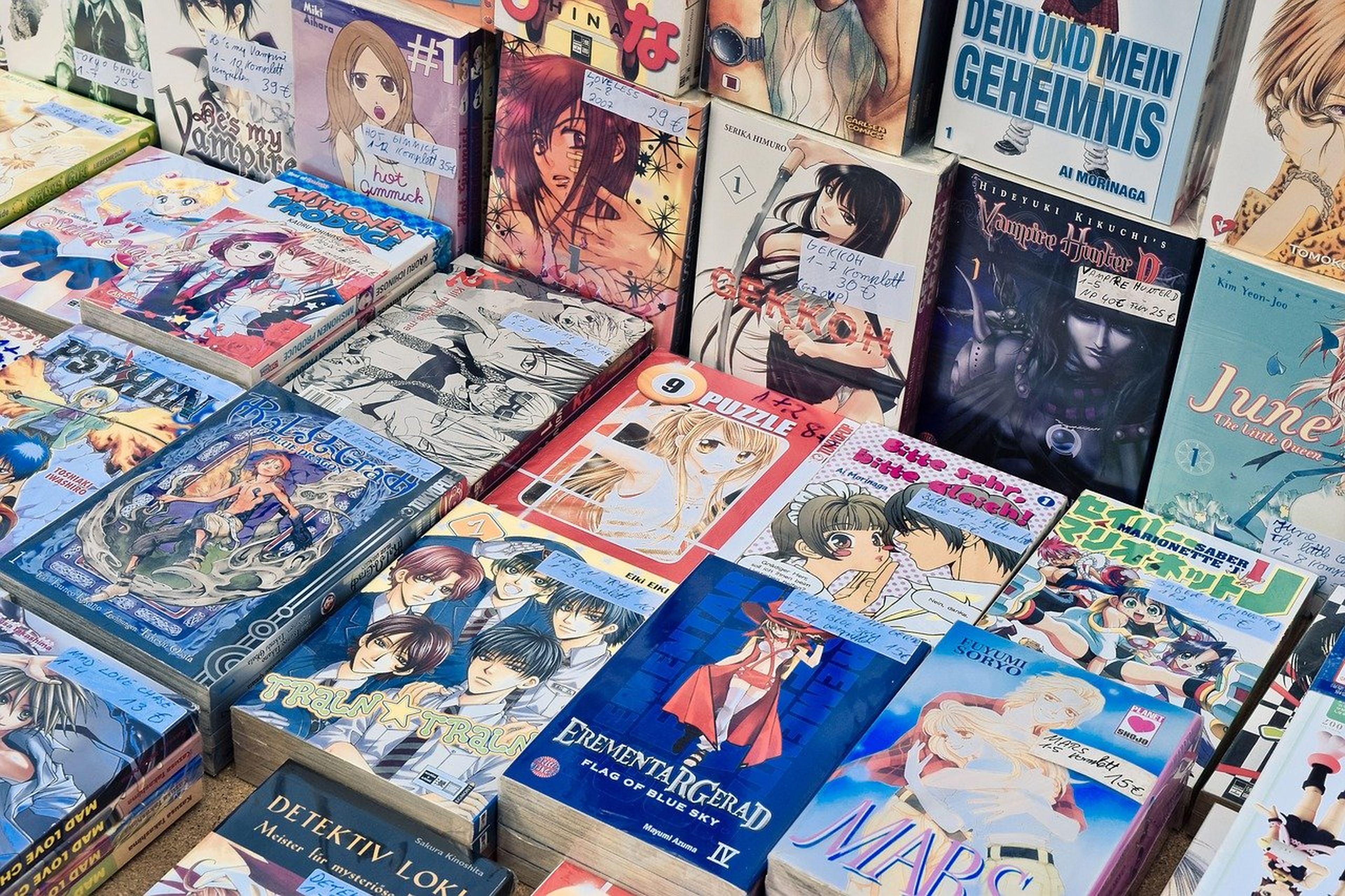 Manga se utiliza ya como una palabra equivalente a comic