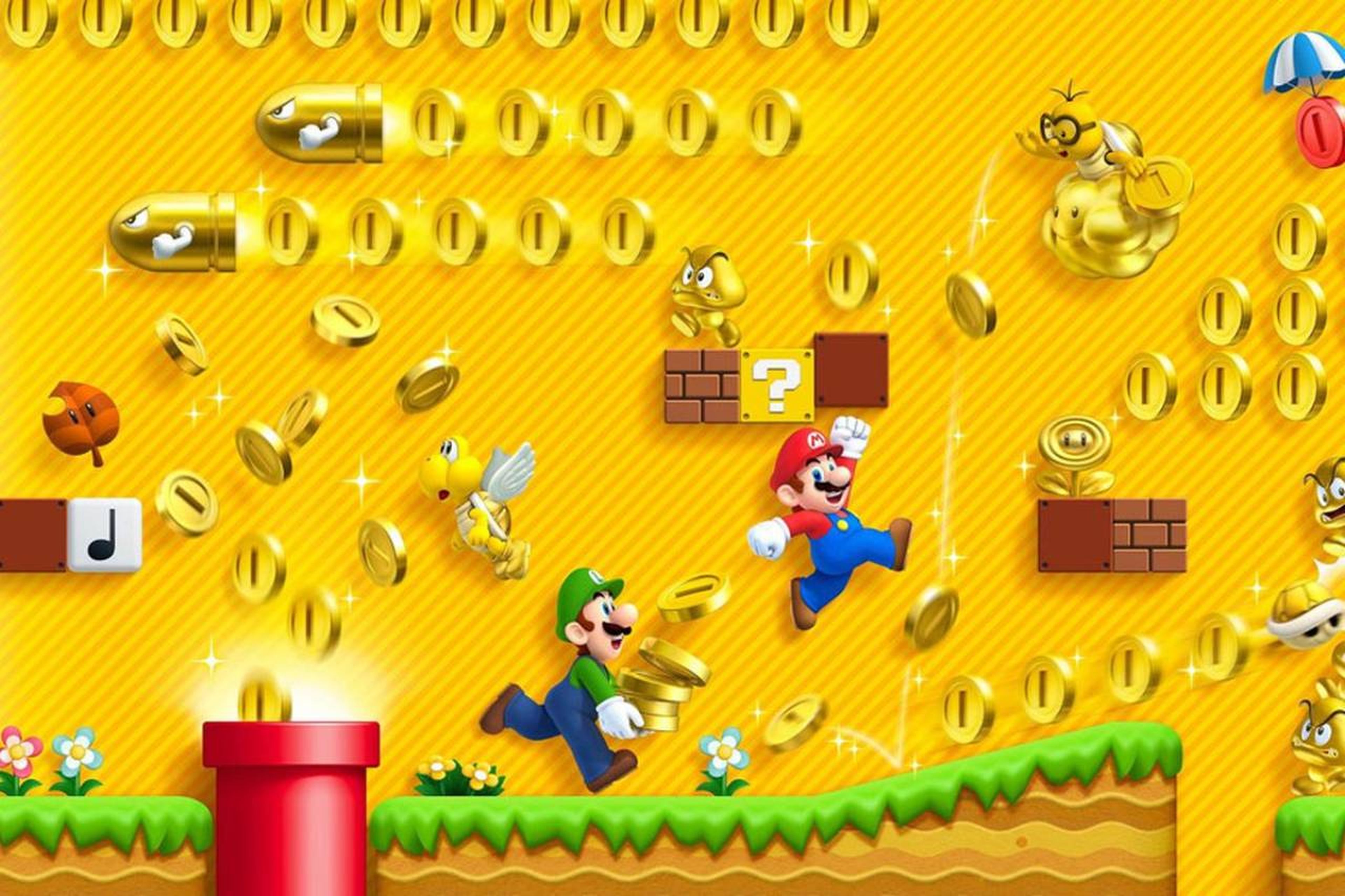 Super Mario Bros. dinero