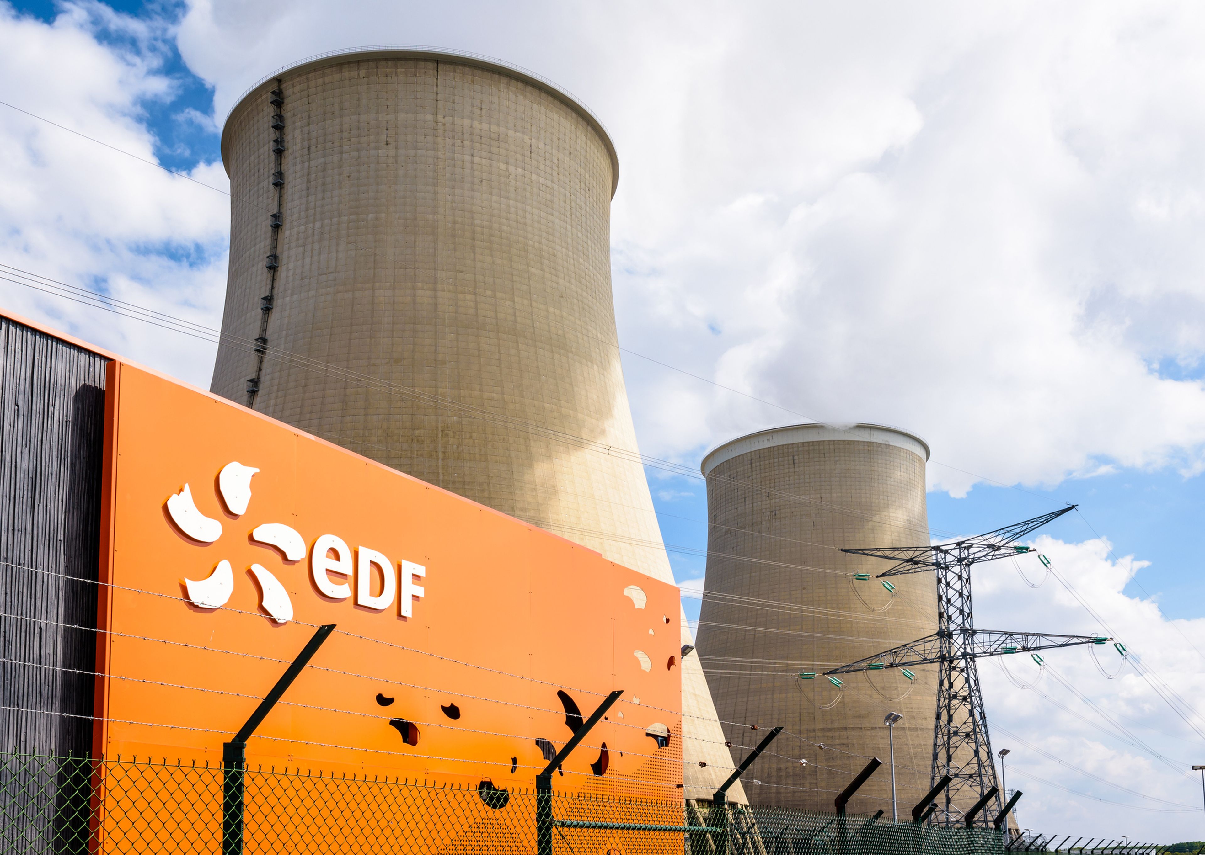 Central nuclear de la empresa pública francesa EDF en la localidad gala de Nogent-sur-Seine.