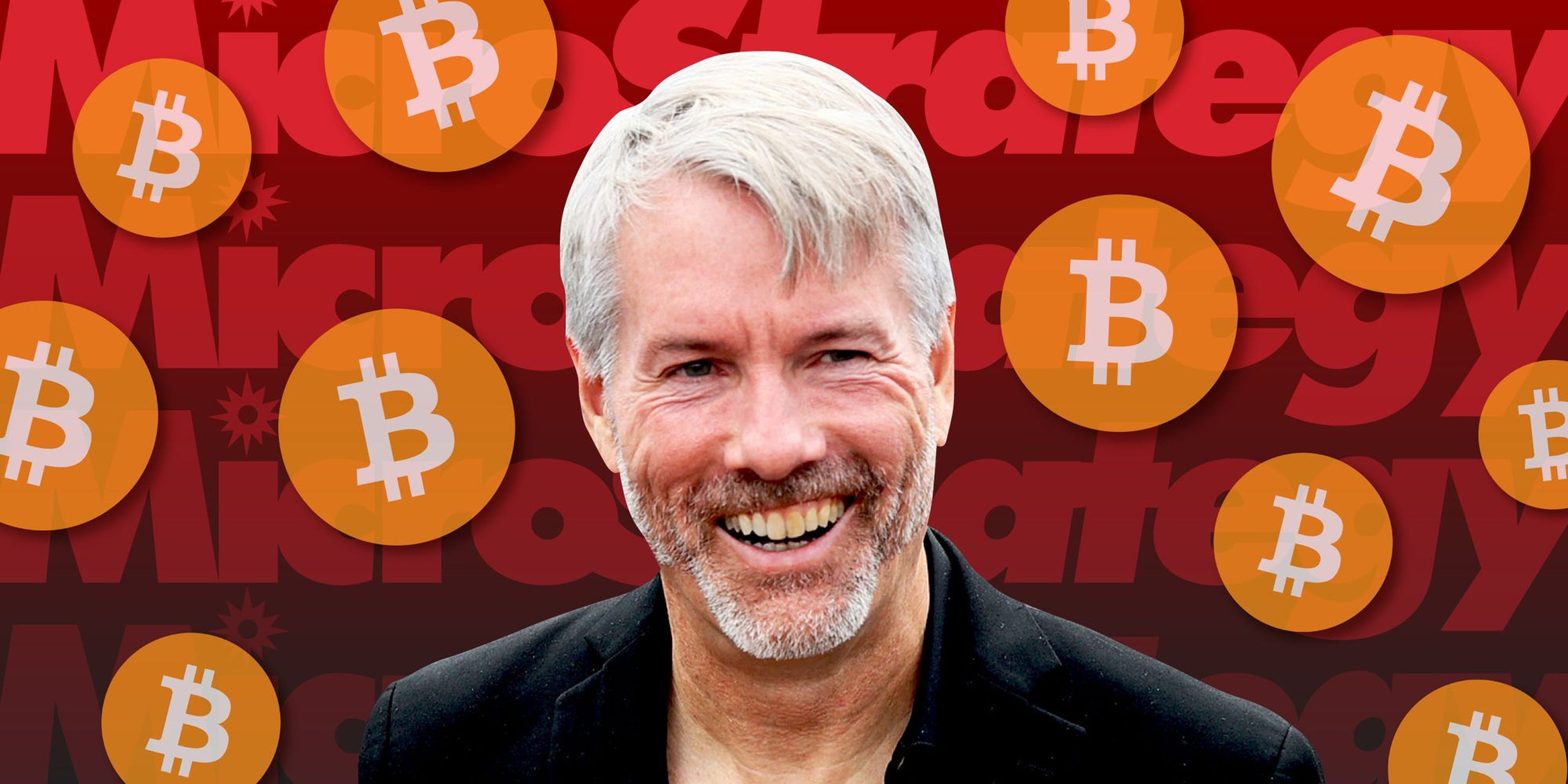 El director general de MicroStrategy, Michael Saylor, está apostando a lo grande por el bitcoin.