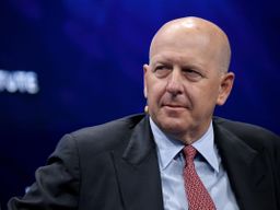 David Solomon, director ejecutivo de Goldman Sachs. 