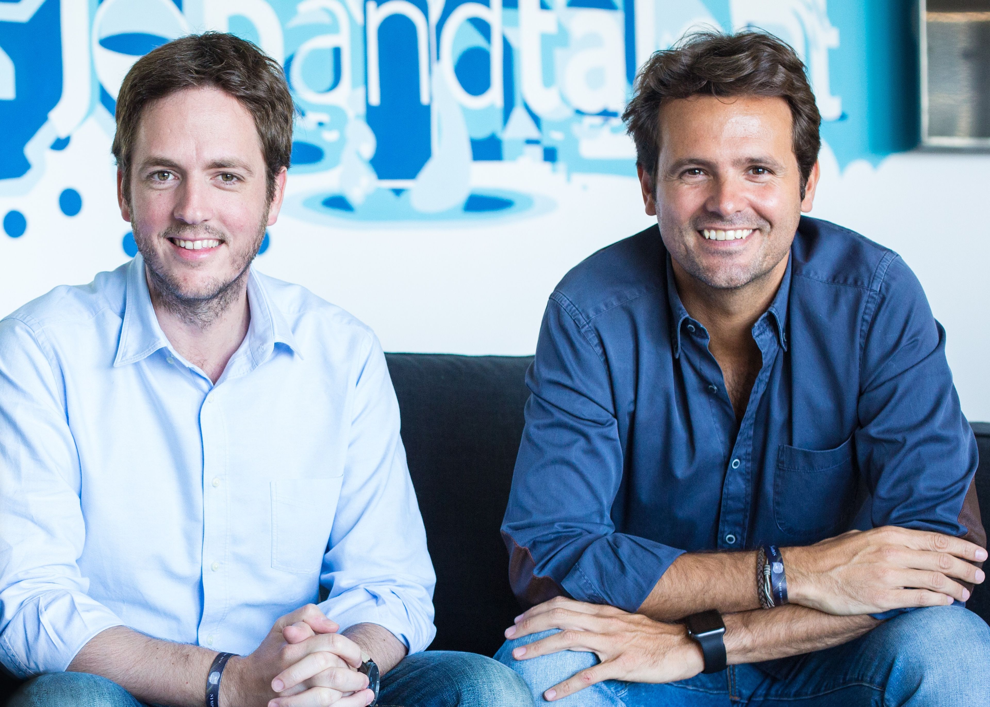 Felipe Navío (i) y Juan Urdiales (d), cofundadores de Jobandtalent.