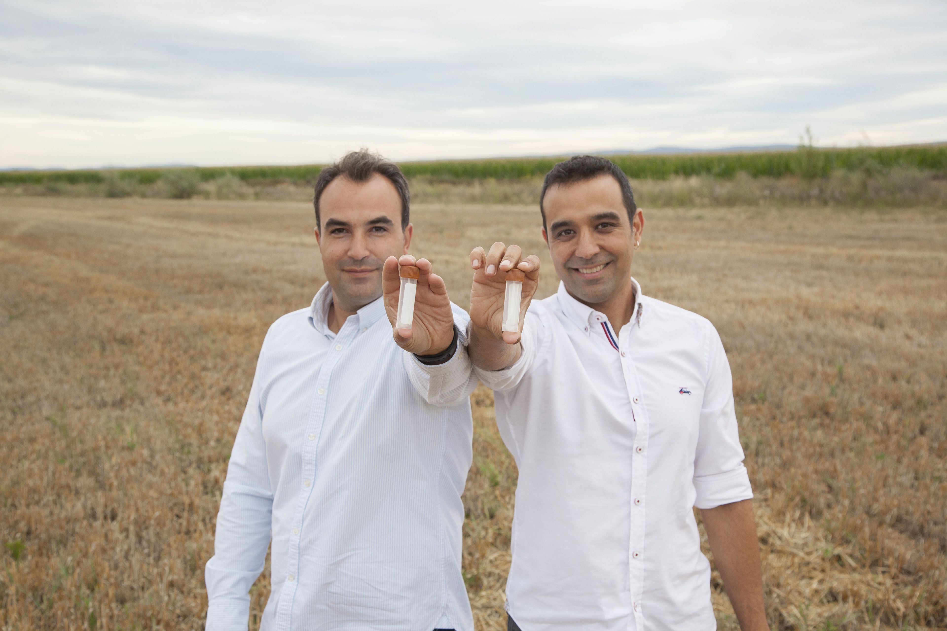 Alberto Acedo (izquierda) y Adrián Ferrero, fundadores de Biome Makers.
