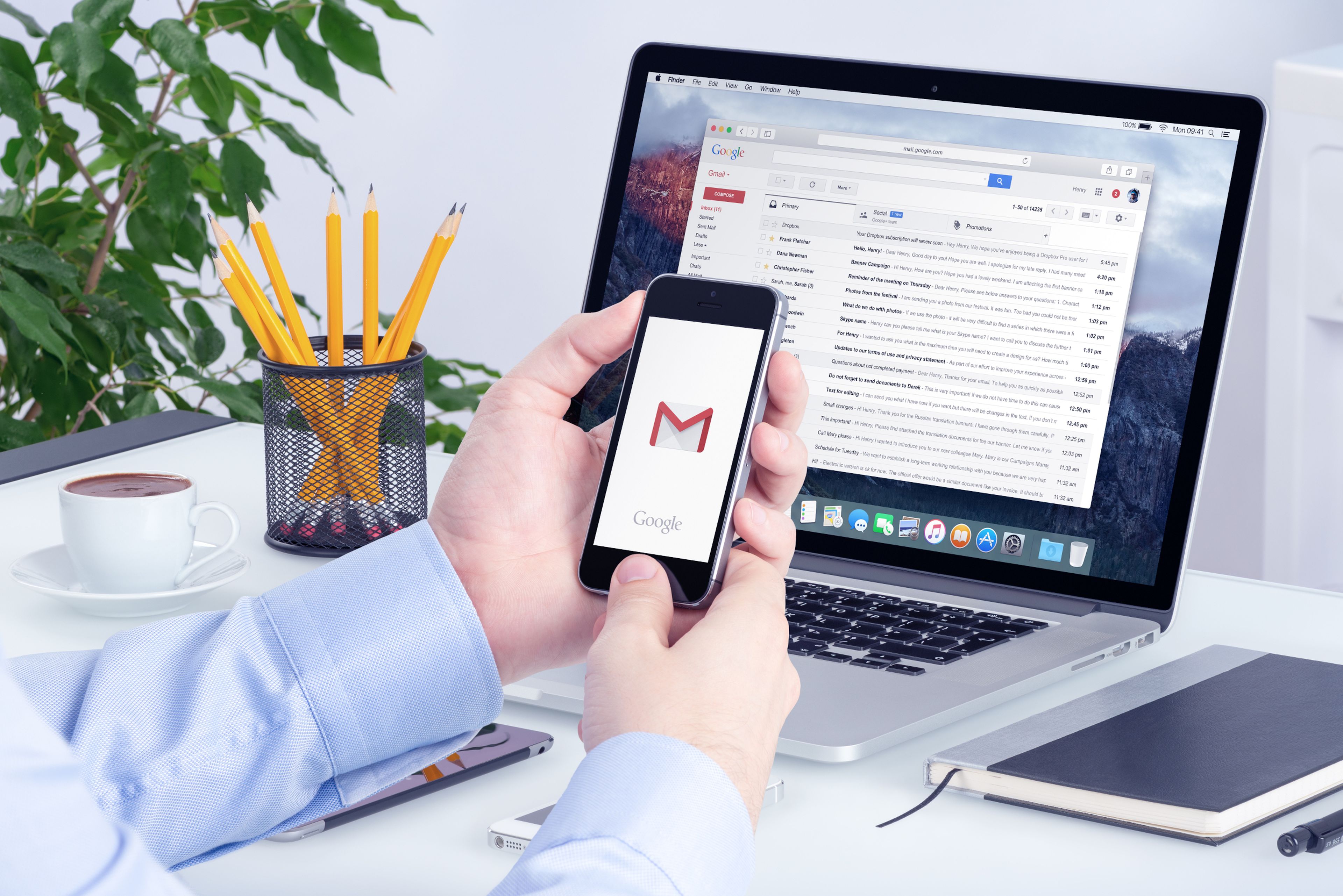 Gmail movil ordenador