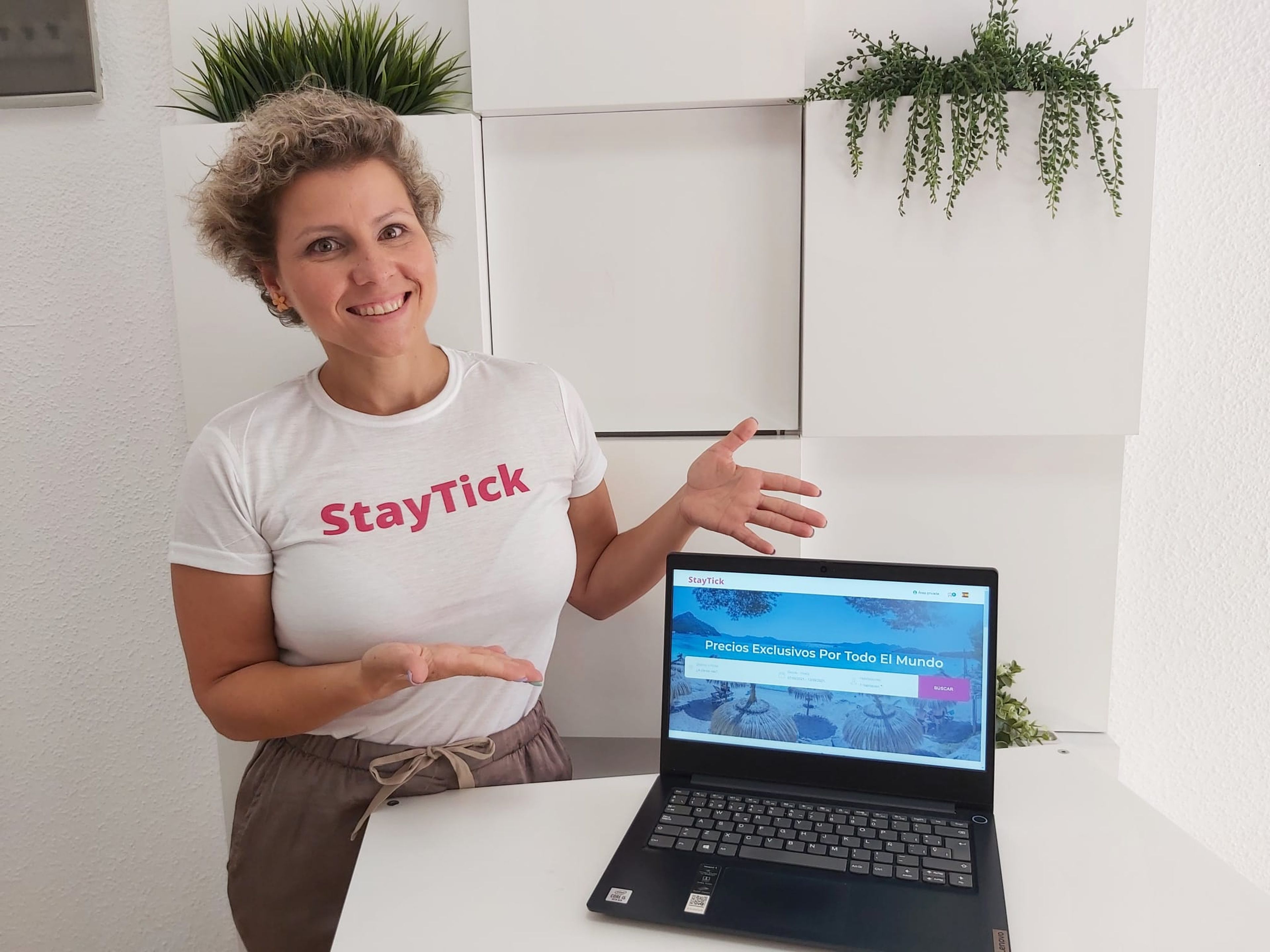 María Victoria Garay, co-fundadora de StayTick.