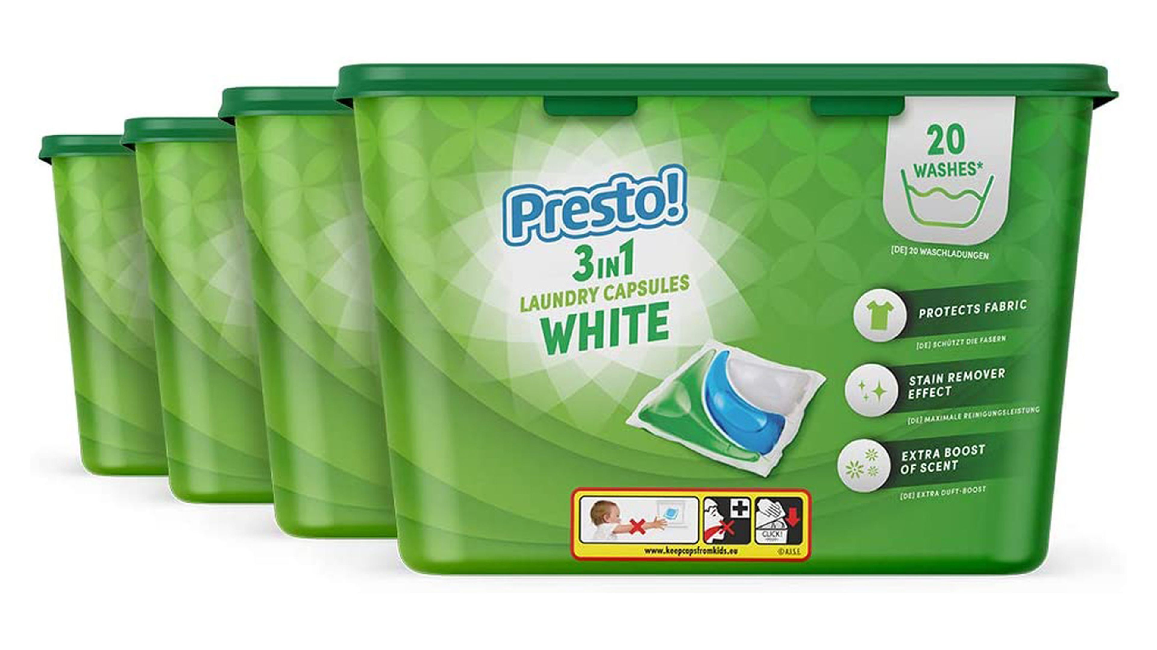 Ariel - Paquete de descuento - 150 cápsulas - Detergente para lavadora 