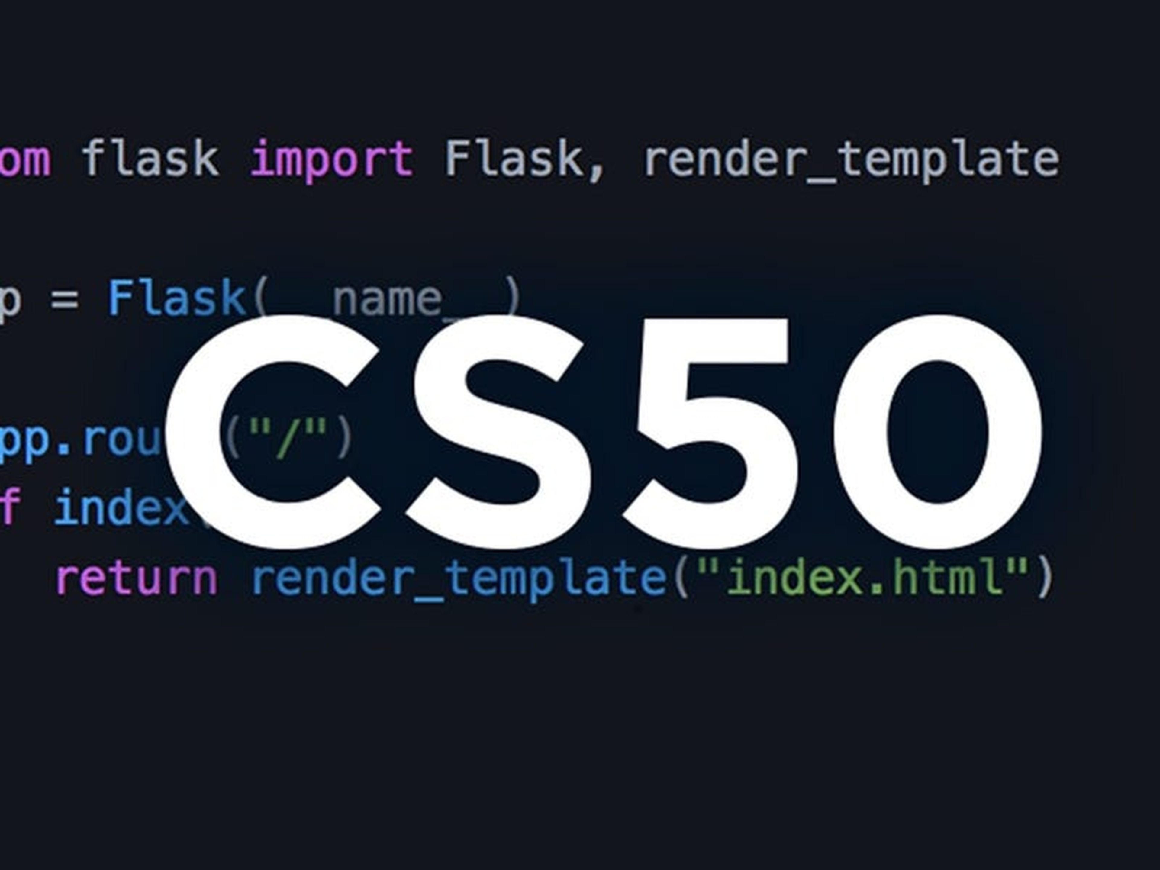 Programación web de CS50 con Python y JavaScript