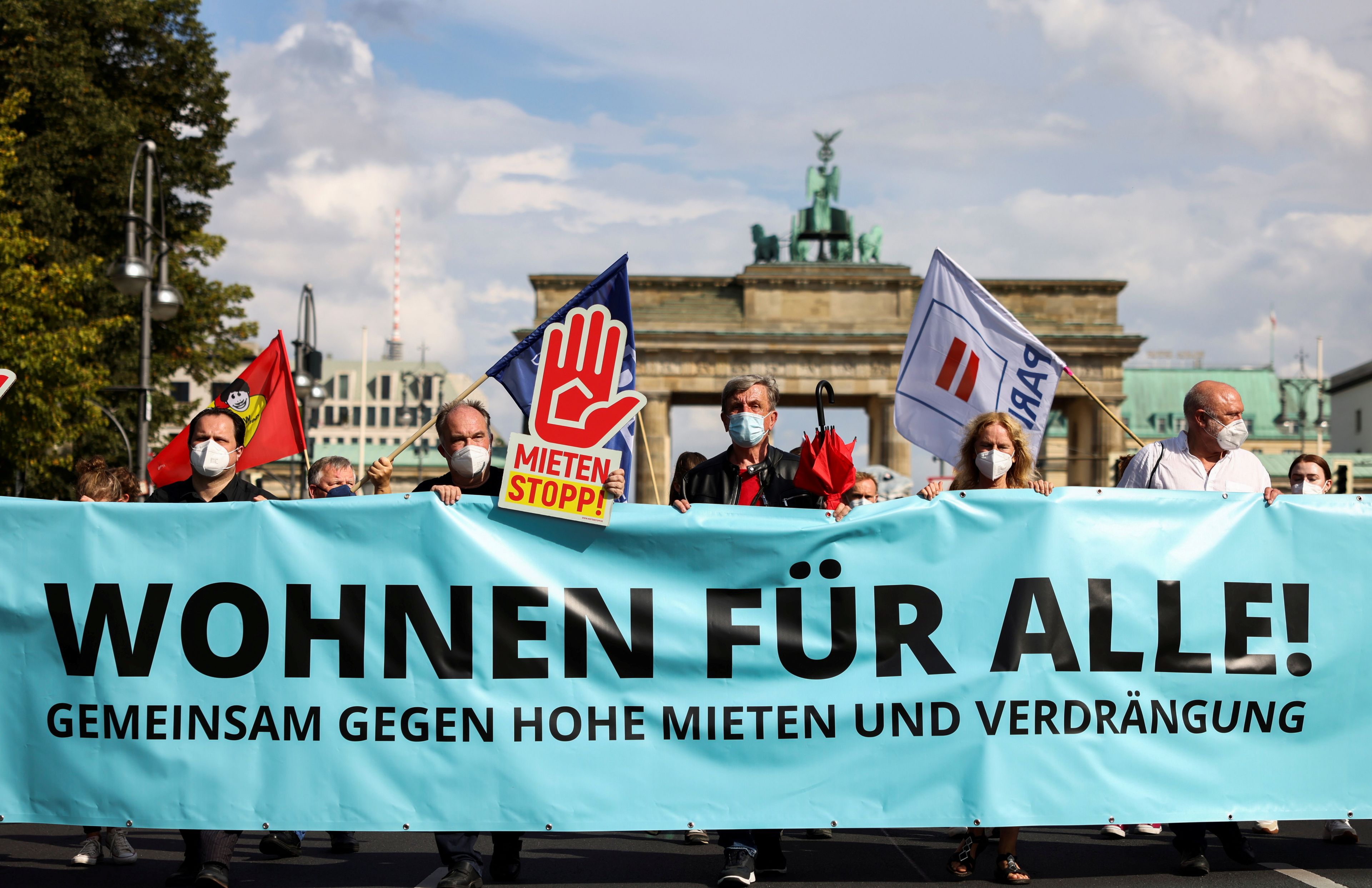 Protestas en Berlín contra el encarecimiento de los alquileres