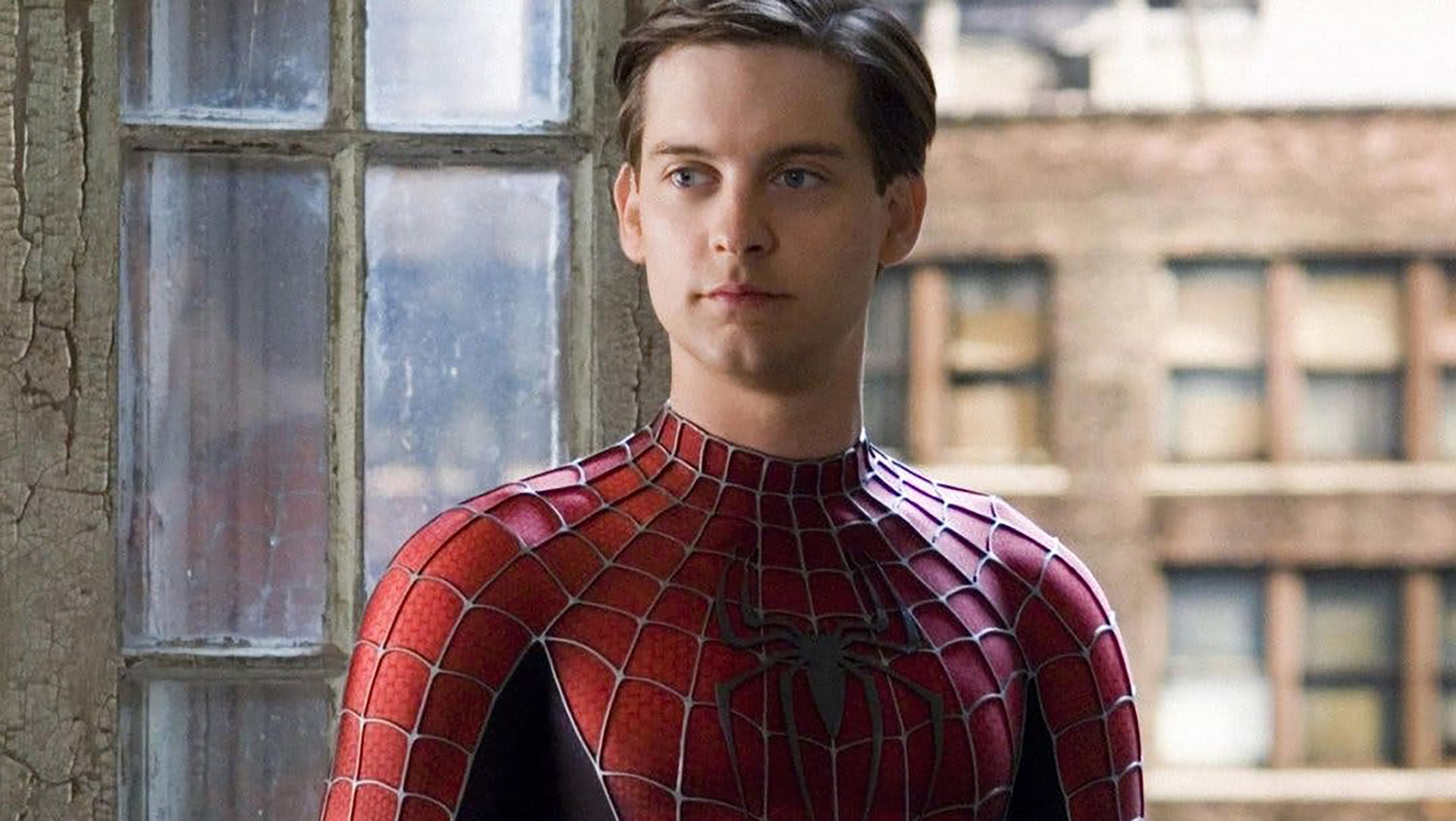 Tobey Maguire como Spider-Man