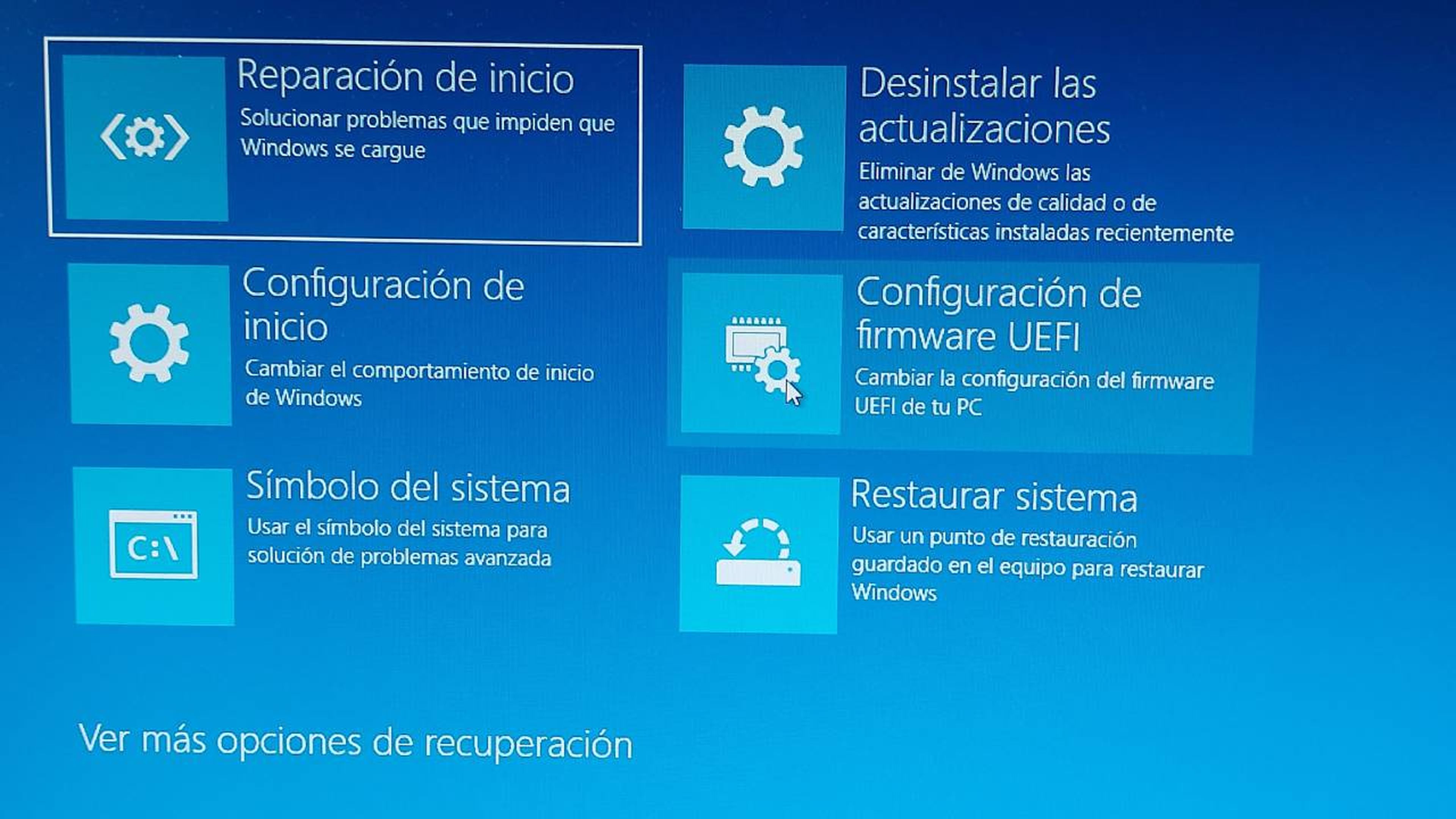 Windows 11 Recuperación 2