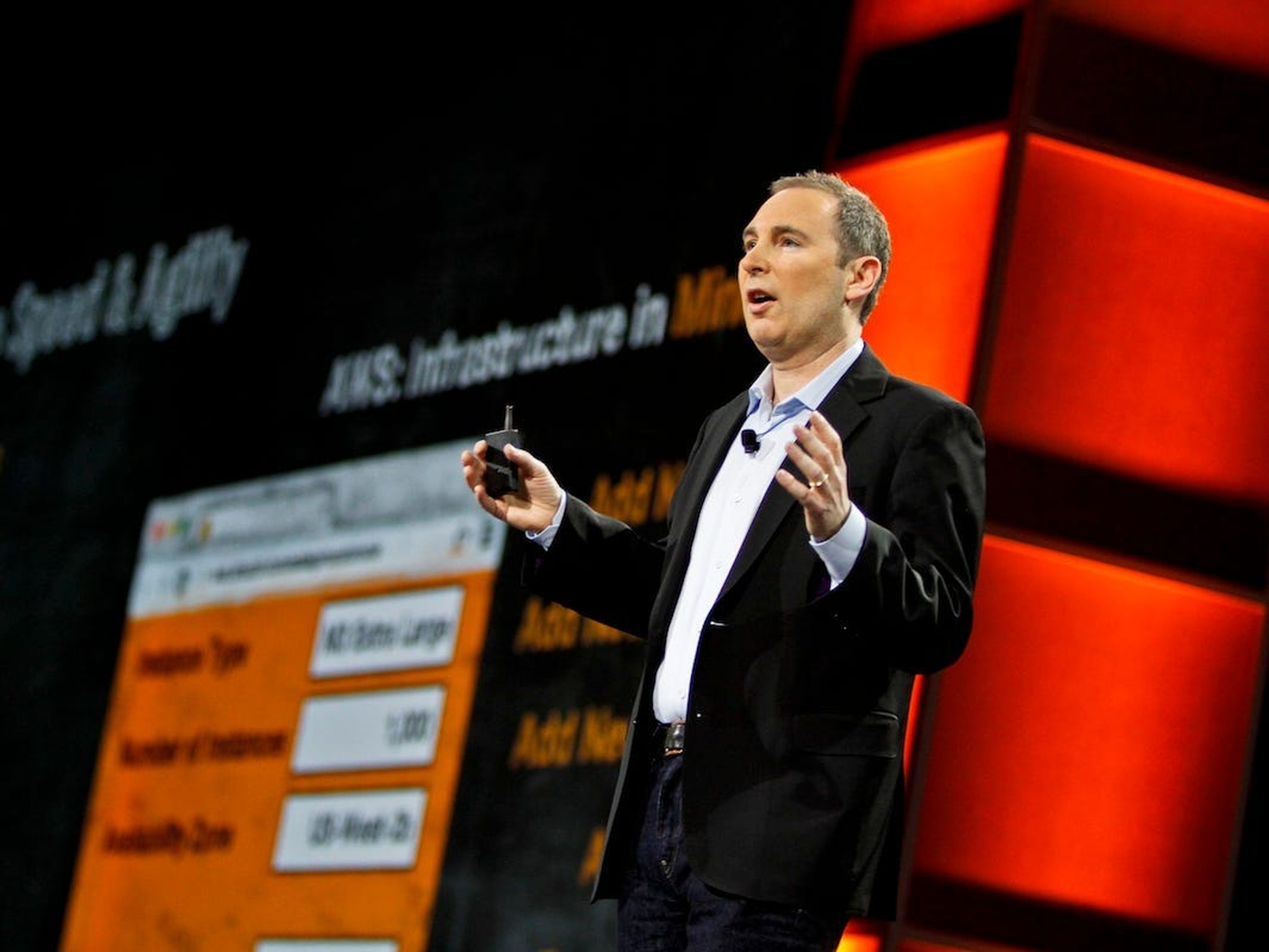 Andy Jassy, CEO de Amazon y exdirector de AWS. 
