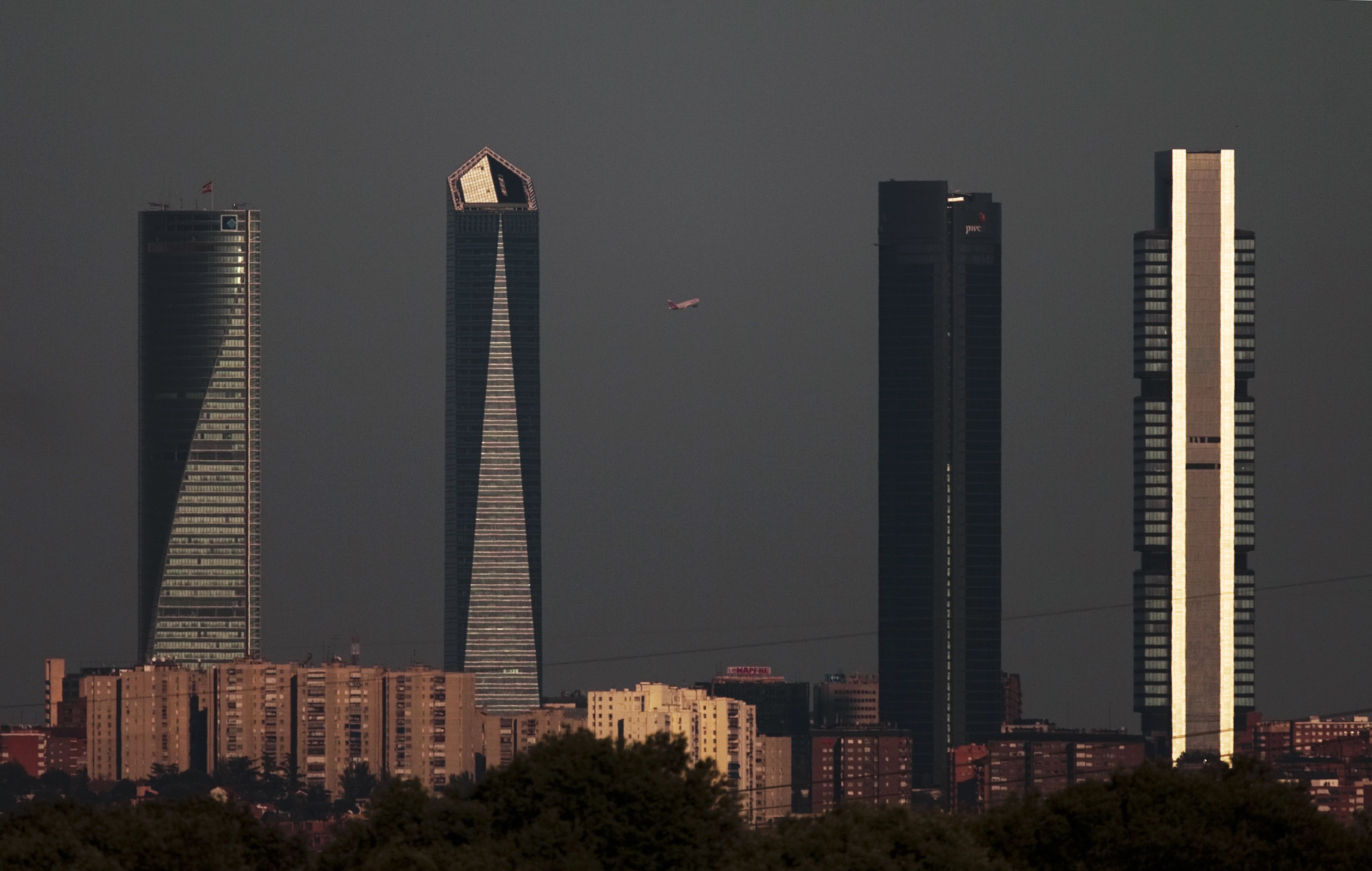 Cuatro Torres, distrito financiero de Madrid