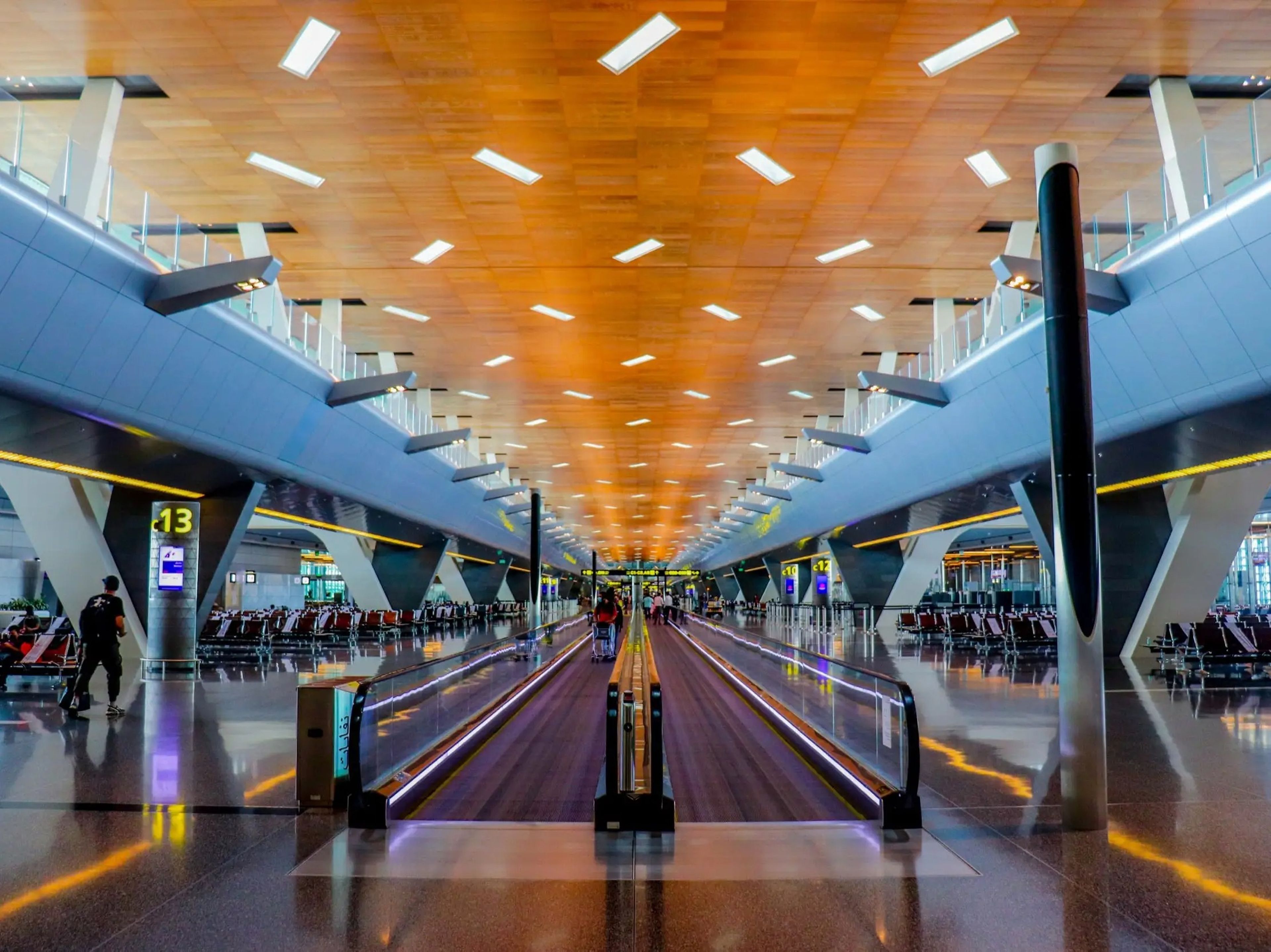 Aeropuerto Internacional Hamad, Doha, Qatar.