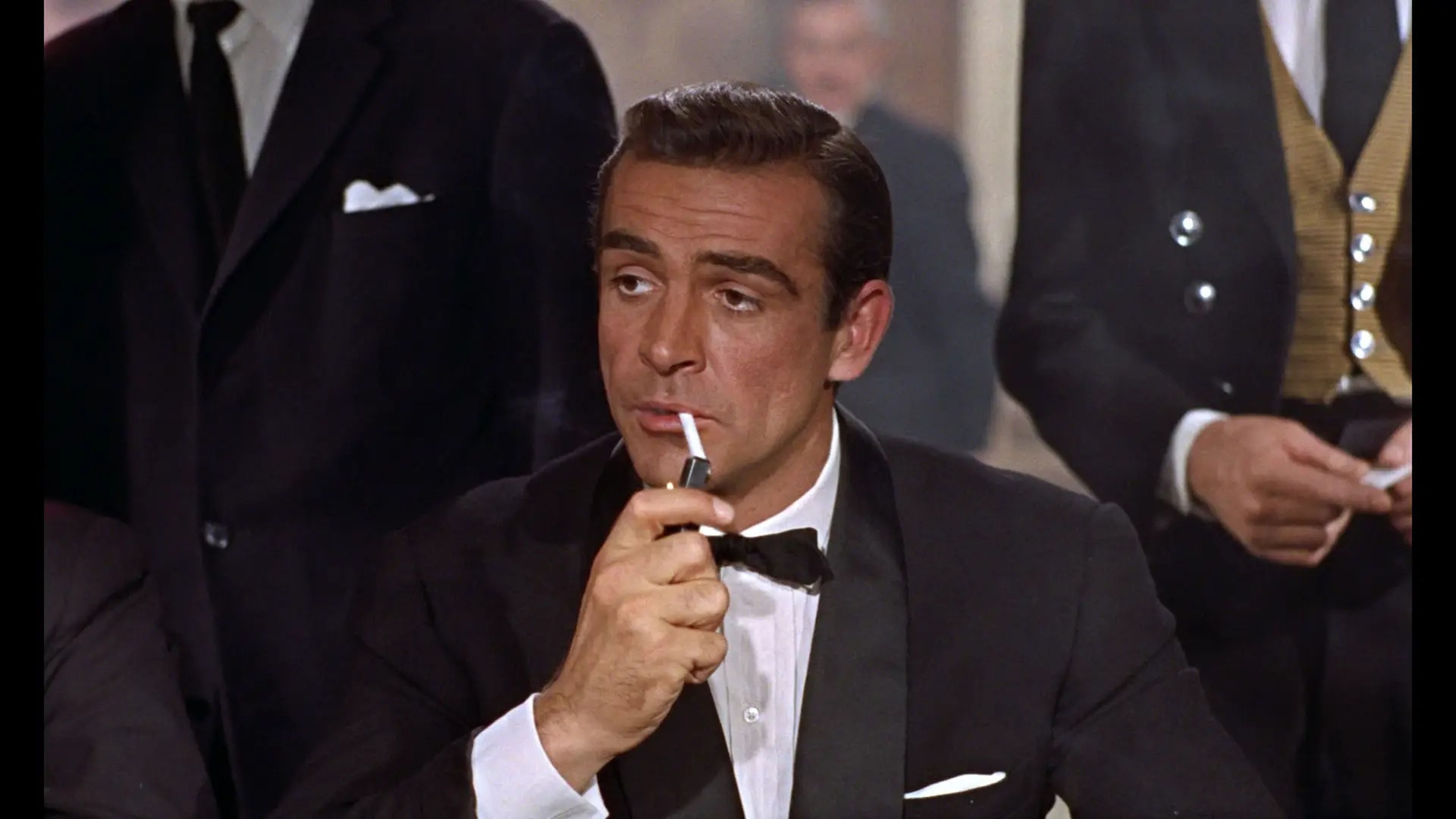Sean Connery en la película original de James Bond.