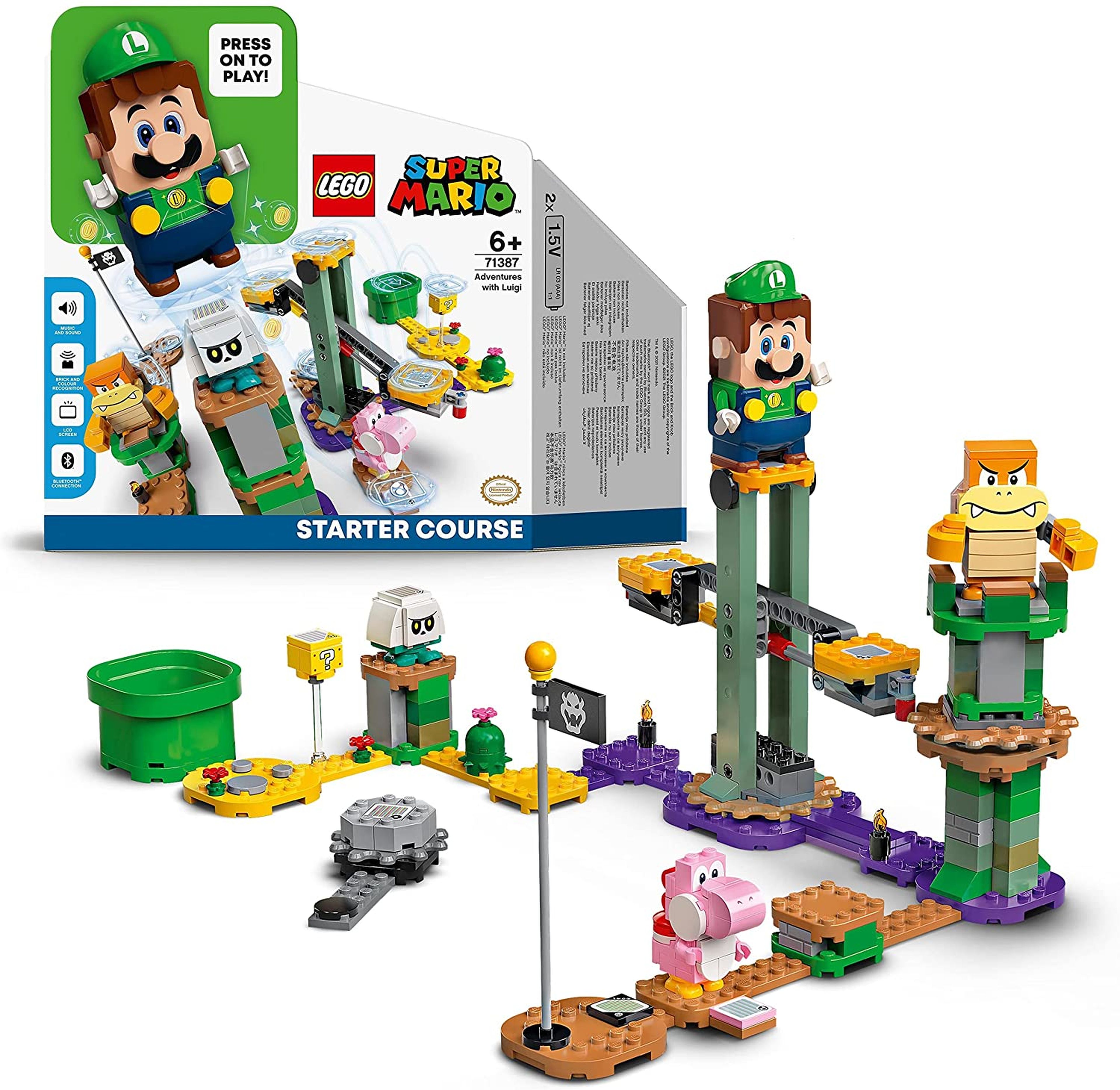 Lego Super Mario Luigi