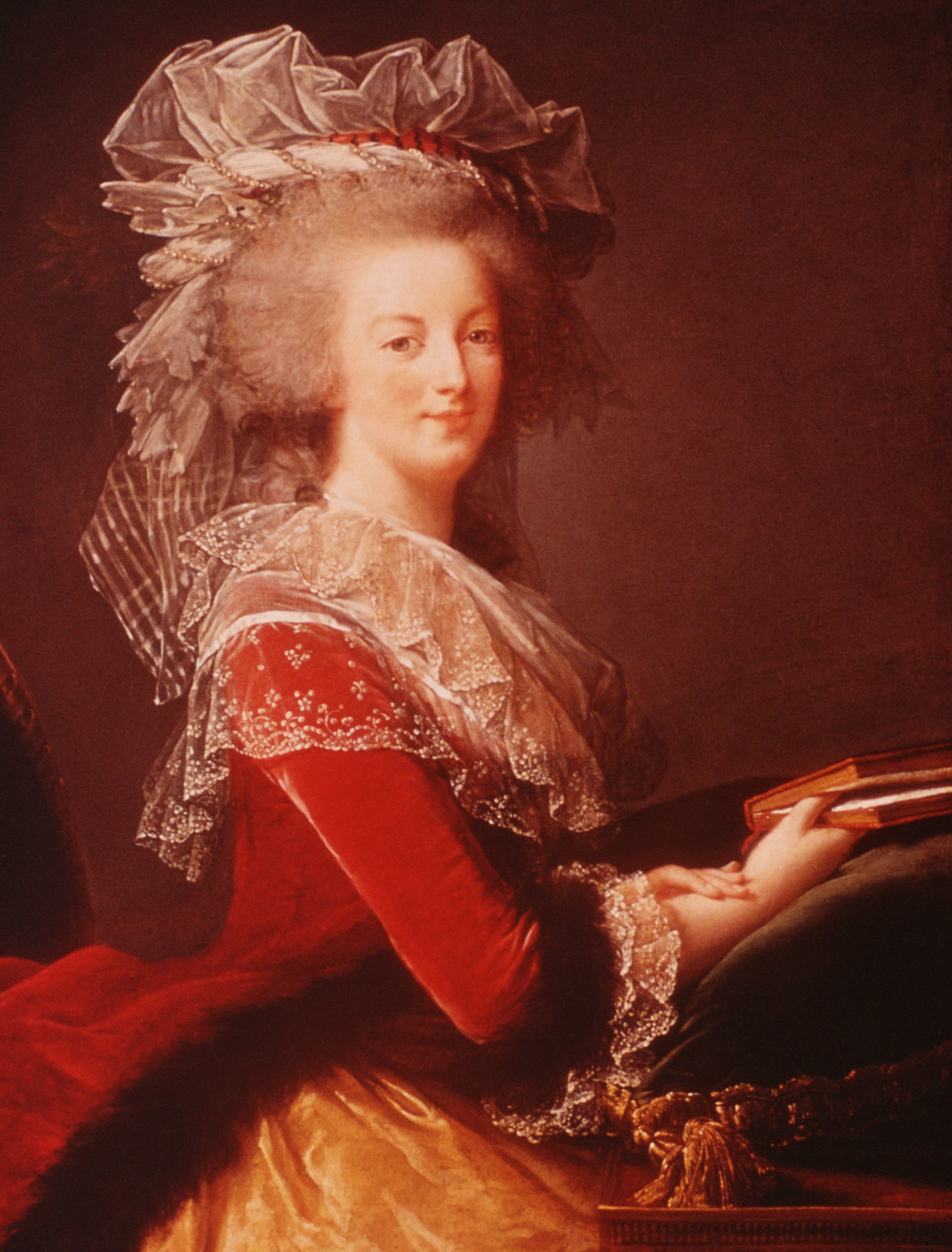 Retrato de María Antonieta, reina de Francia.