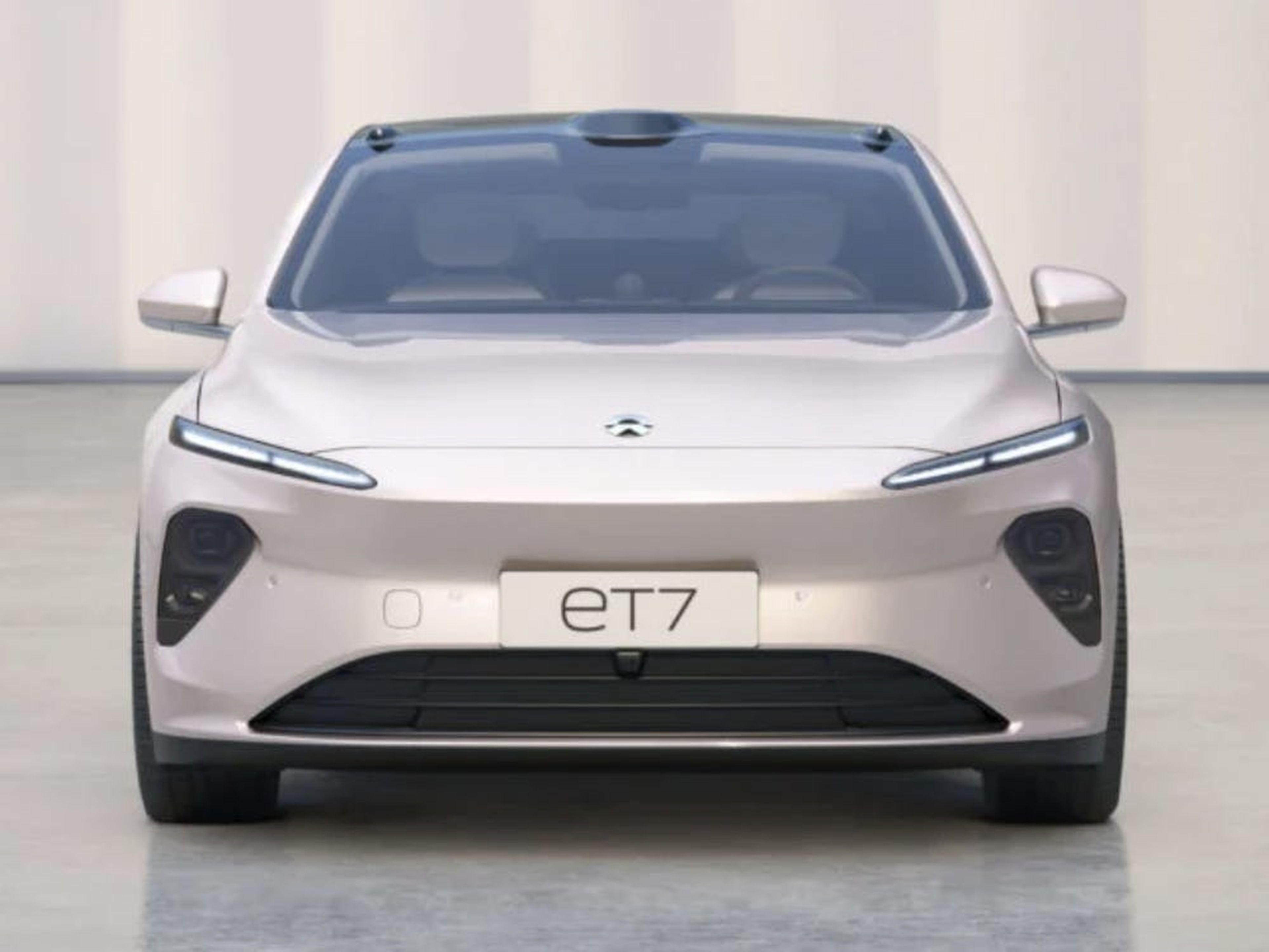 El Nio ET7 es considerado "la respuesta china a Tesla" por su innovador diseño.