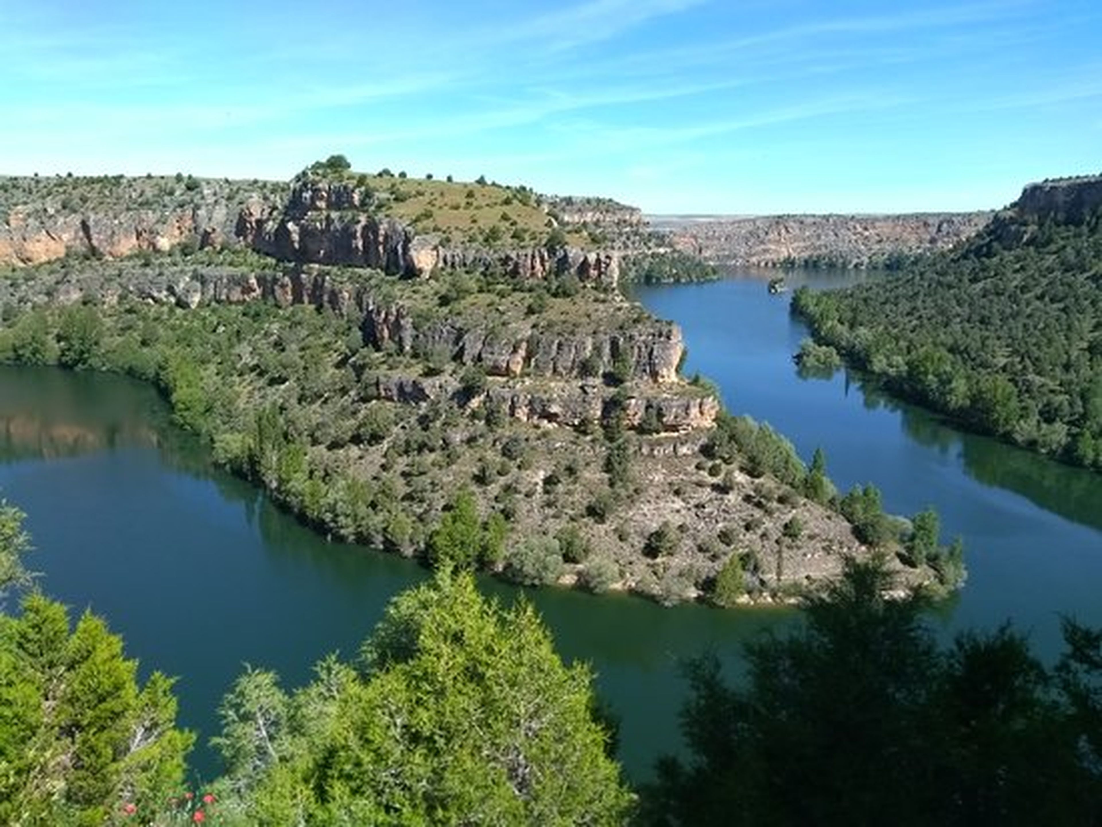 Parque Natural Hoces del Río Duratón, Segovia.
