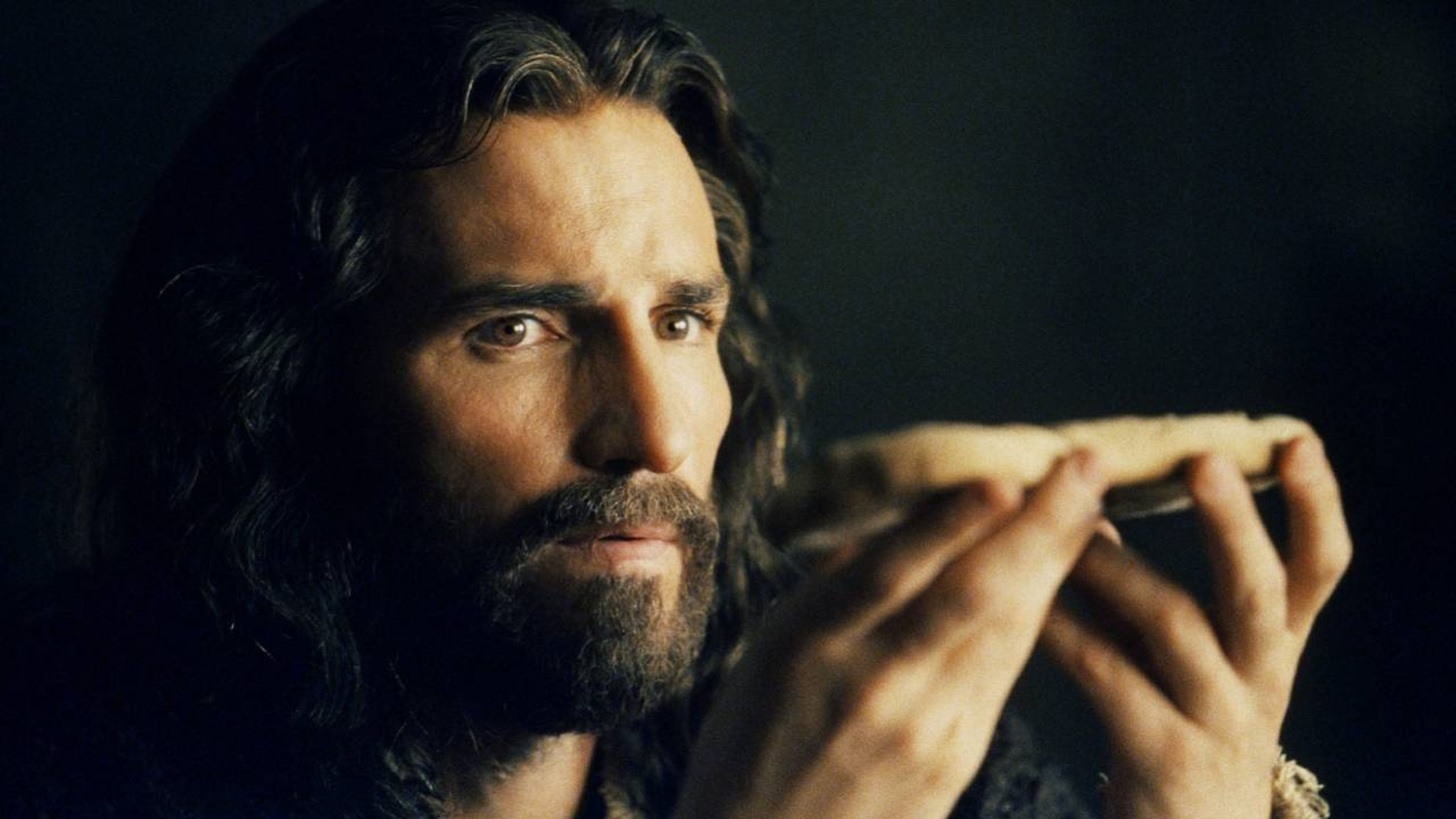 Jim Caviezel interpreta a Jesucristo en 'La pasión de Cristo'.