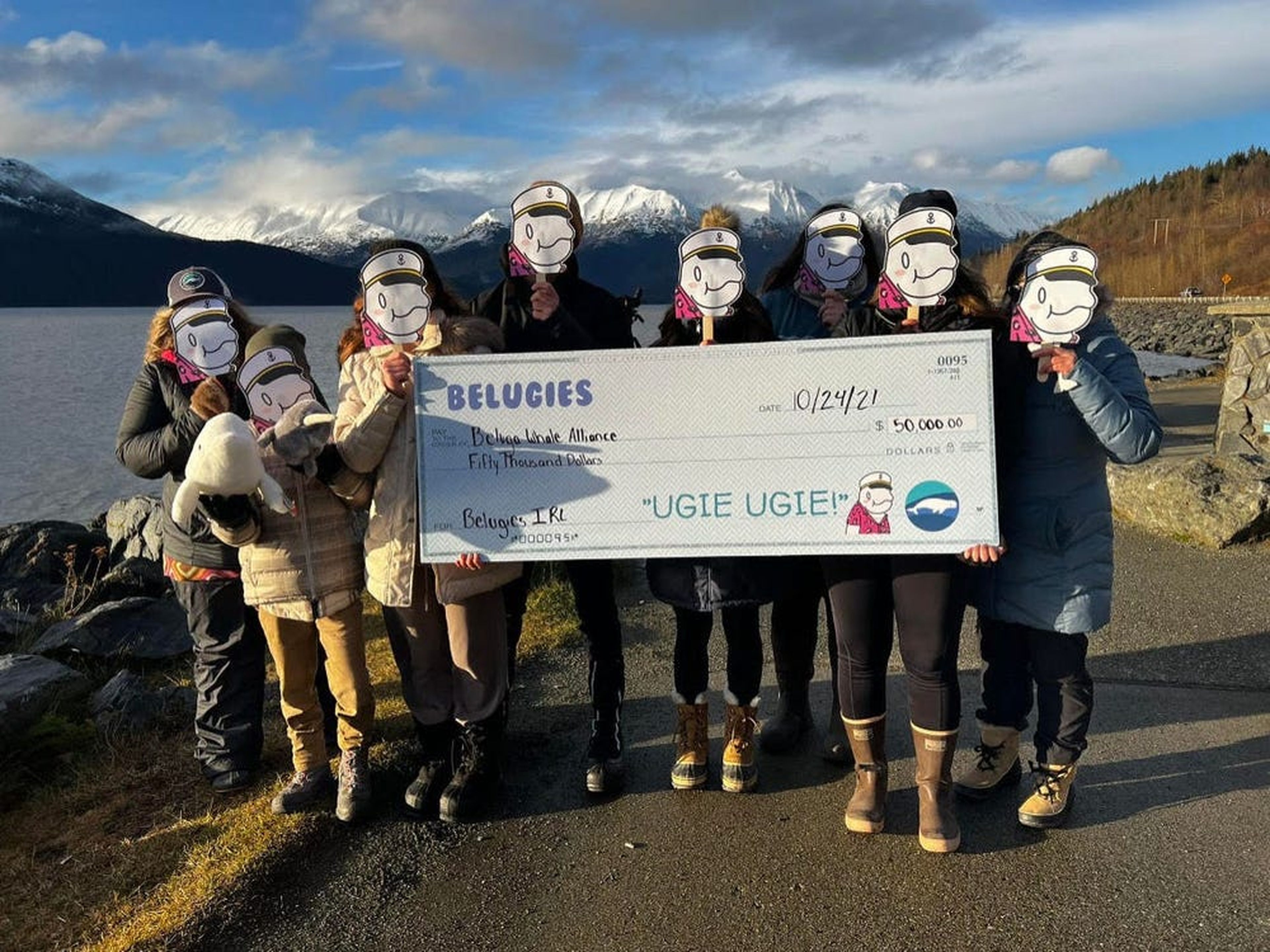 Belugies NFT dona 50.000 dólares a la Beluga Whale Alliance