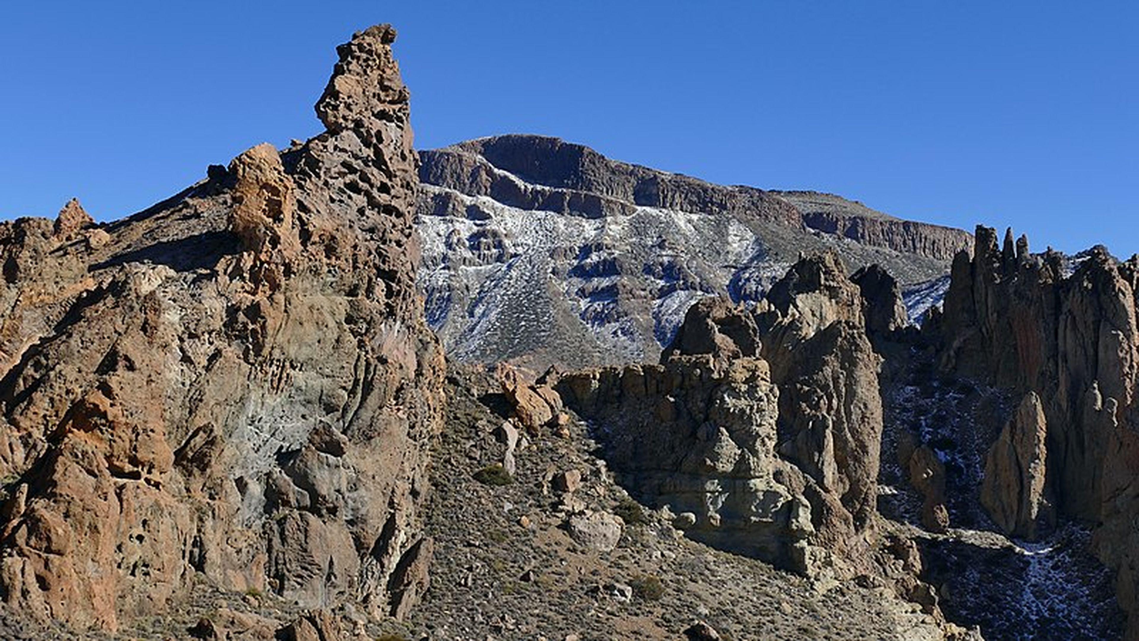 Los Roques de García y la Montaña Guajara, Tenerife.