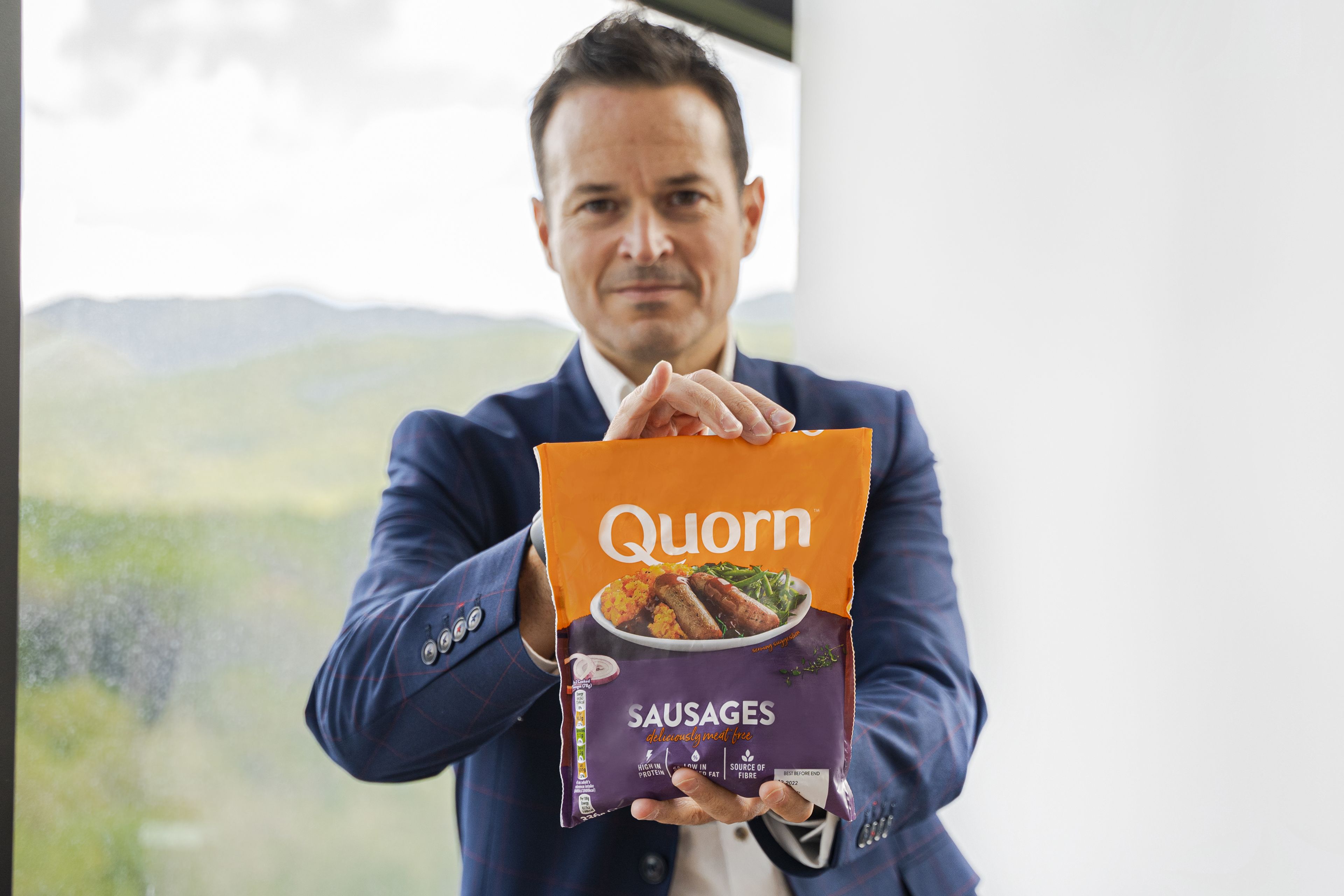 Santiago Aliaga, CEO de Zyrcular Foods, distribuidora de los productos de Quorn en España.