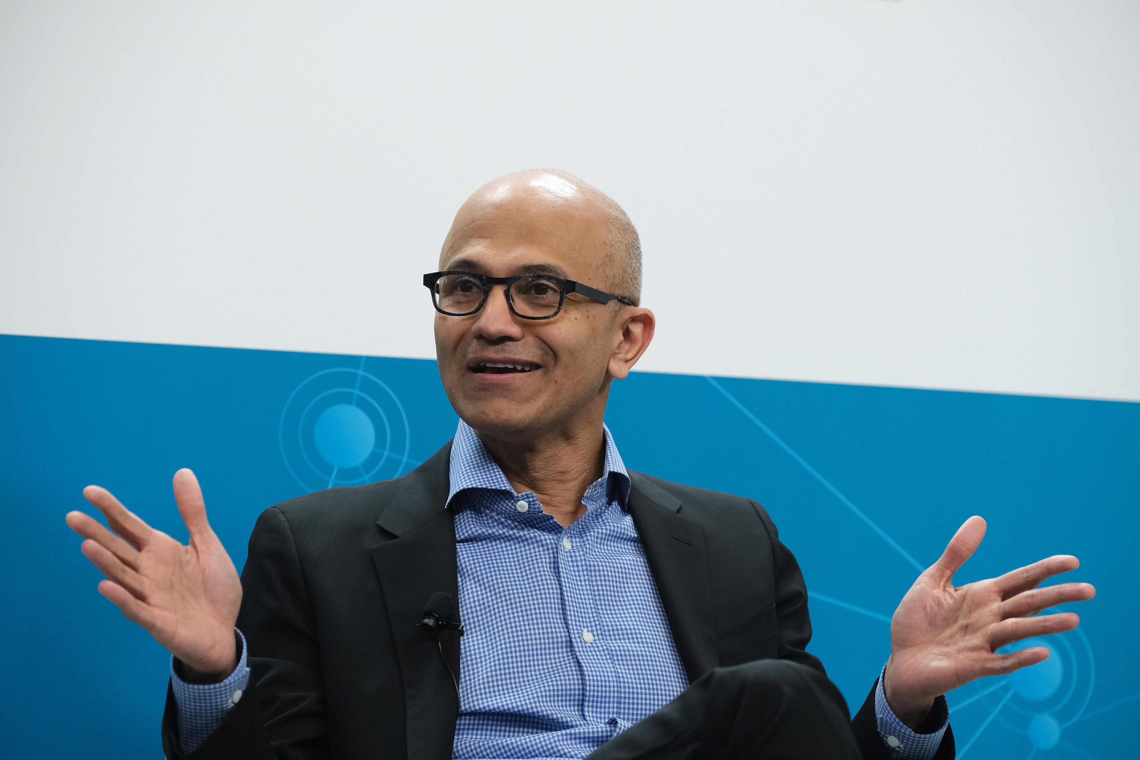 Satya Nadella, director ejecutivo de Microsoft.