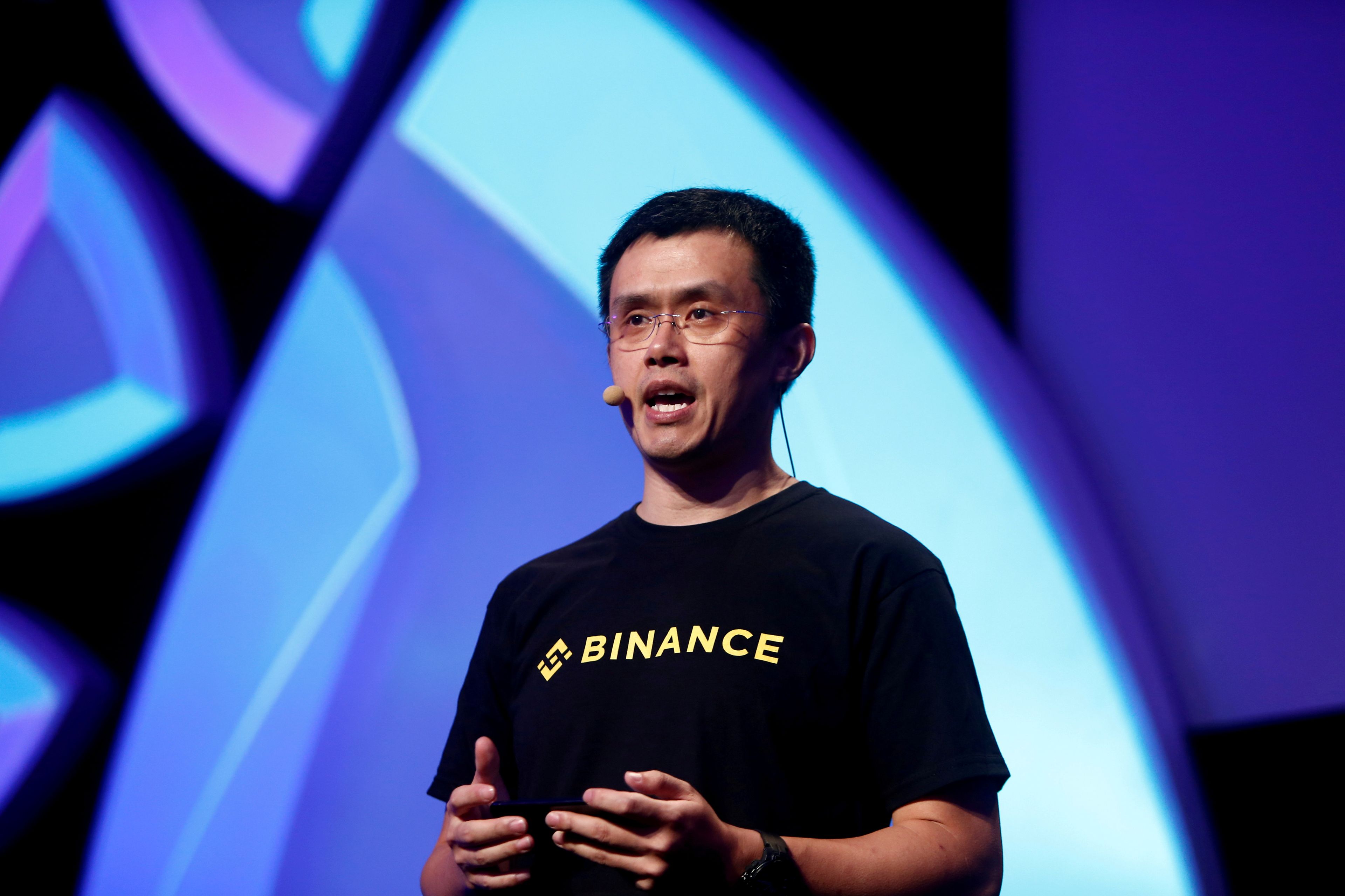 Changpeng Zhao, CEO of Binance.