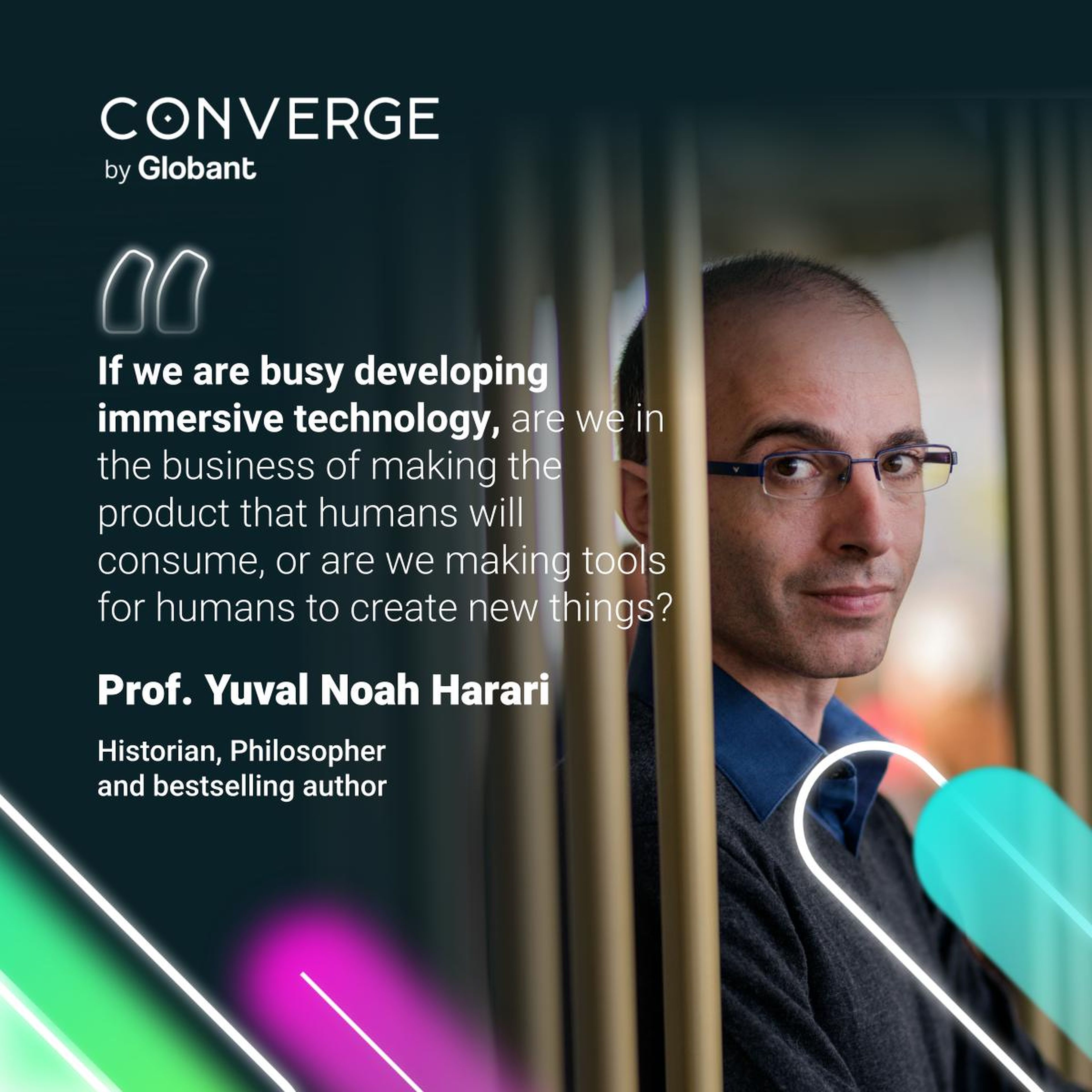 Converge power of reinvention - Yuval Harari