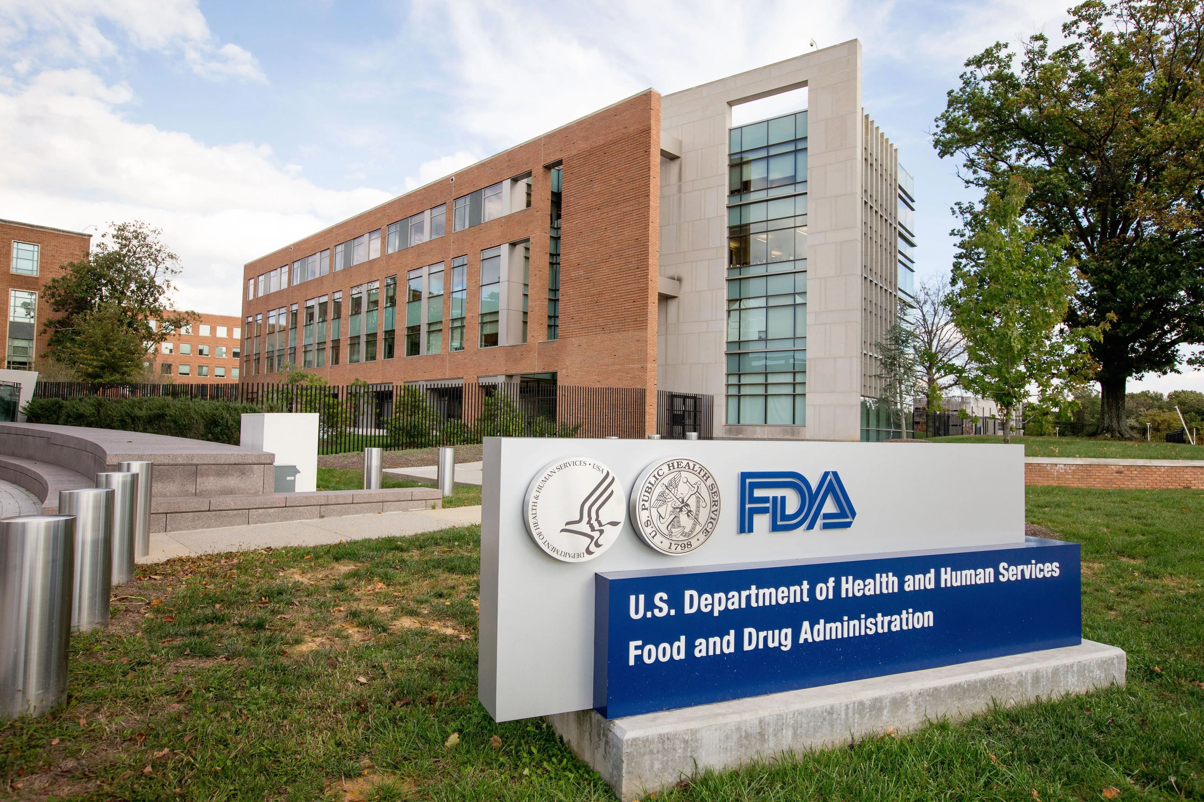 Campus de la Administración de Alimentos y Medicamentos de Estados Unidos (FDA) en Silver Spring, Maryland, el 14 de octubre de 2015.