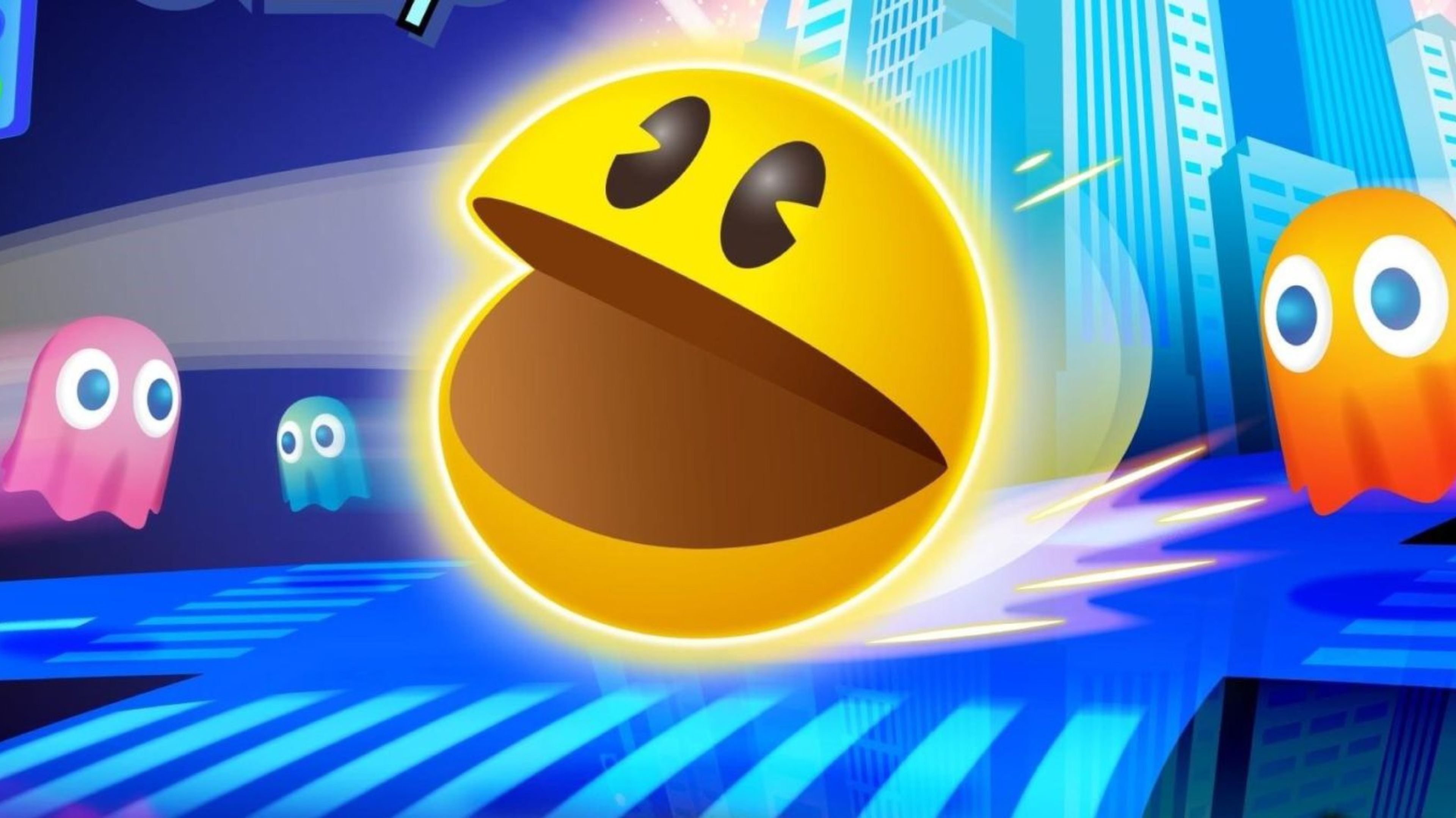 Imagen promocional de Pac-Man Geo.