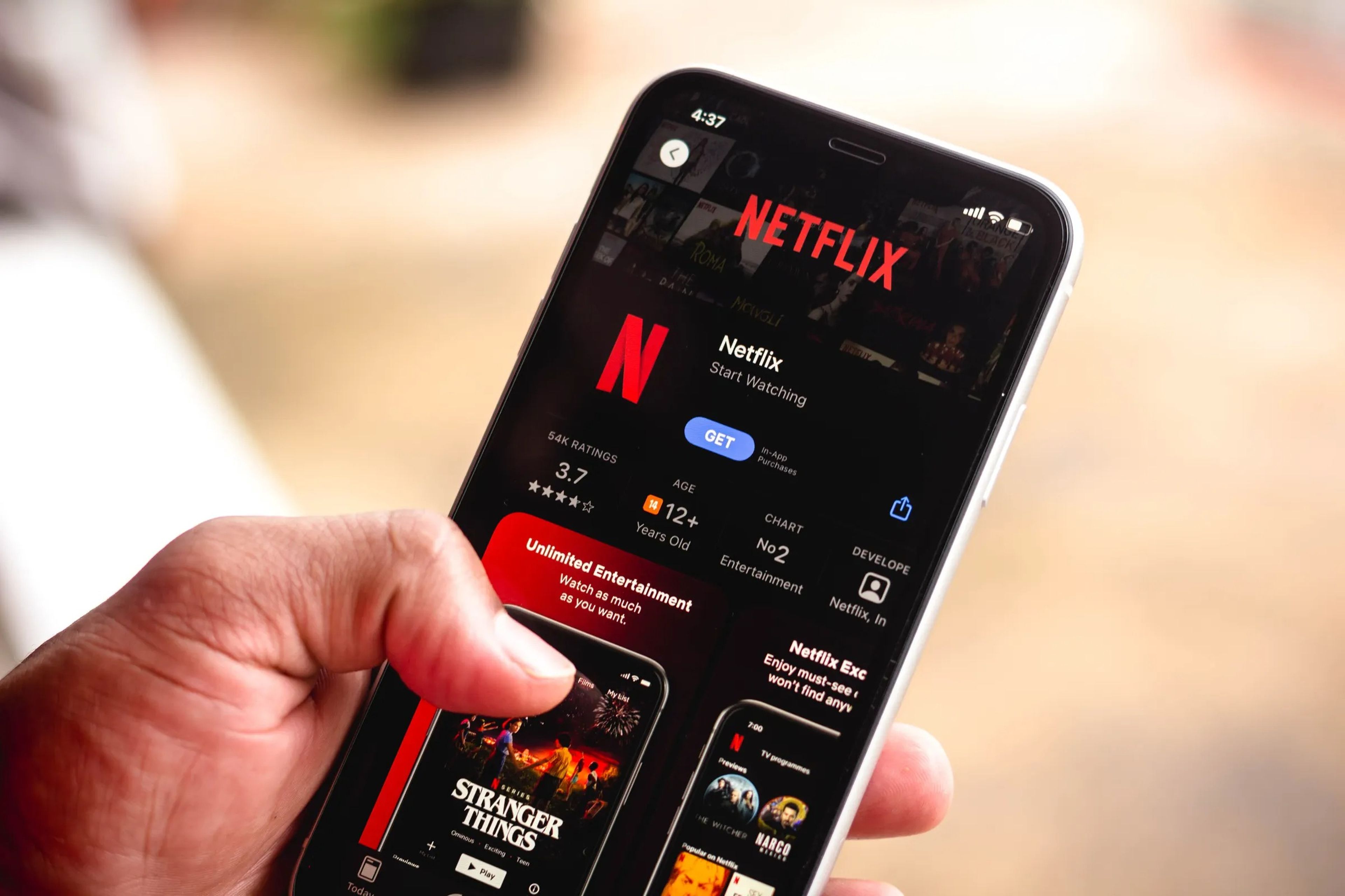 La nueva función de Netflix aparecerá pronto en la app para dispositivos iOS.
