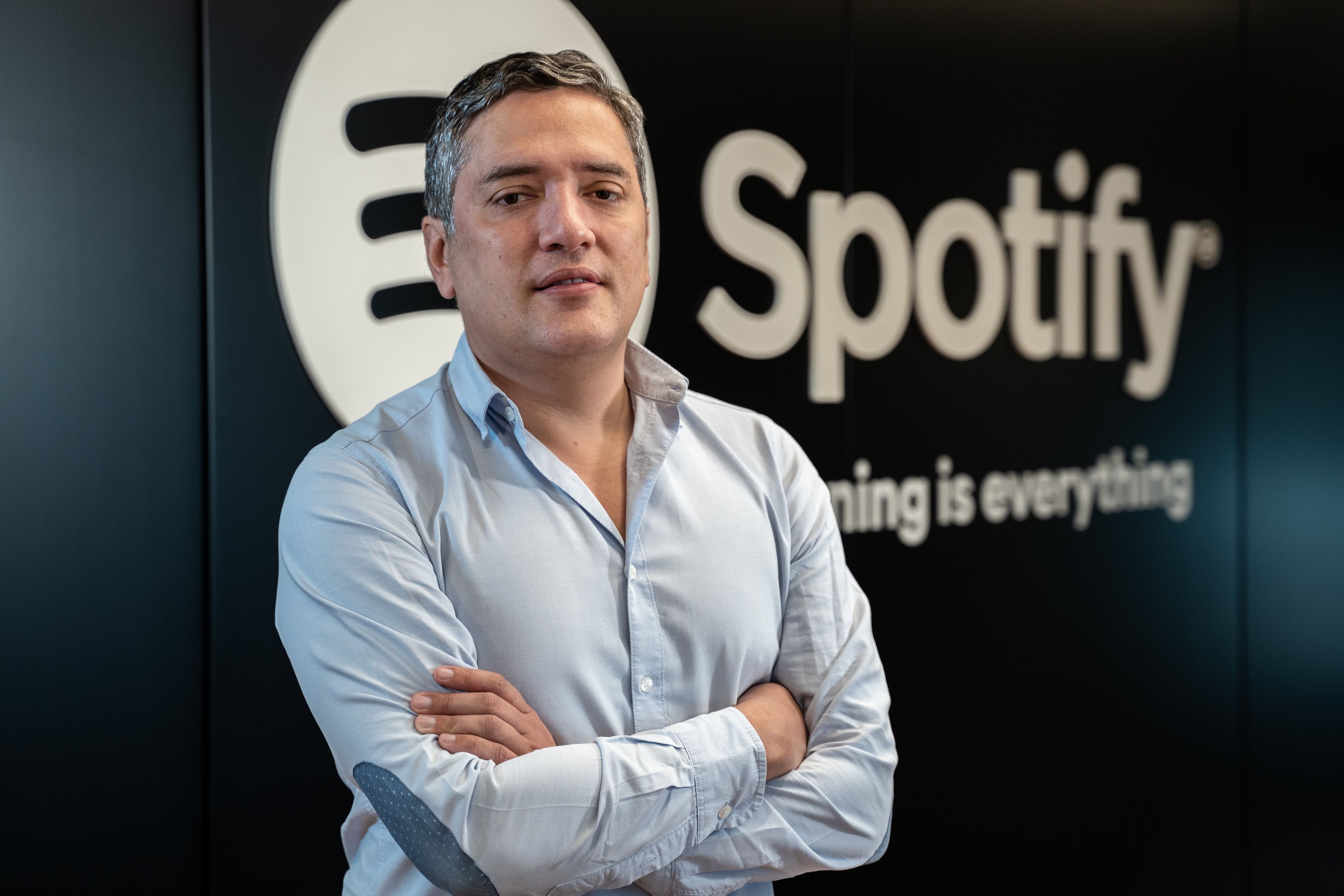 Rodrigo González, director de Ventas de Spotify en España y encargado del modelo de negocio 'free'.
