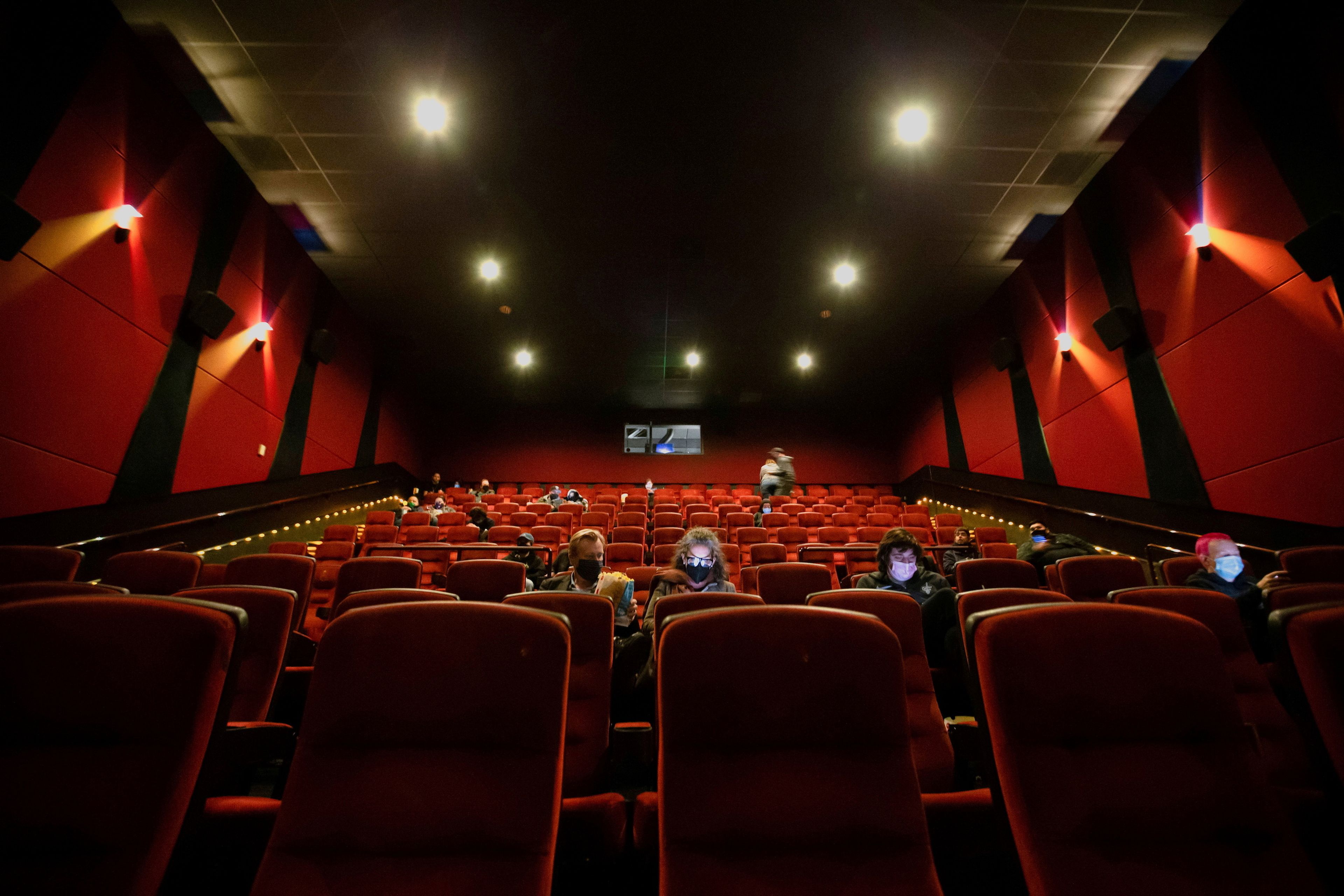 Una sala de cine de la cadena AMC en Estados Unidos