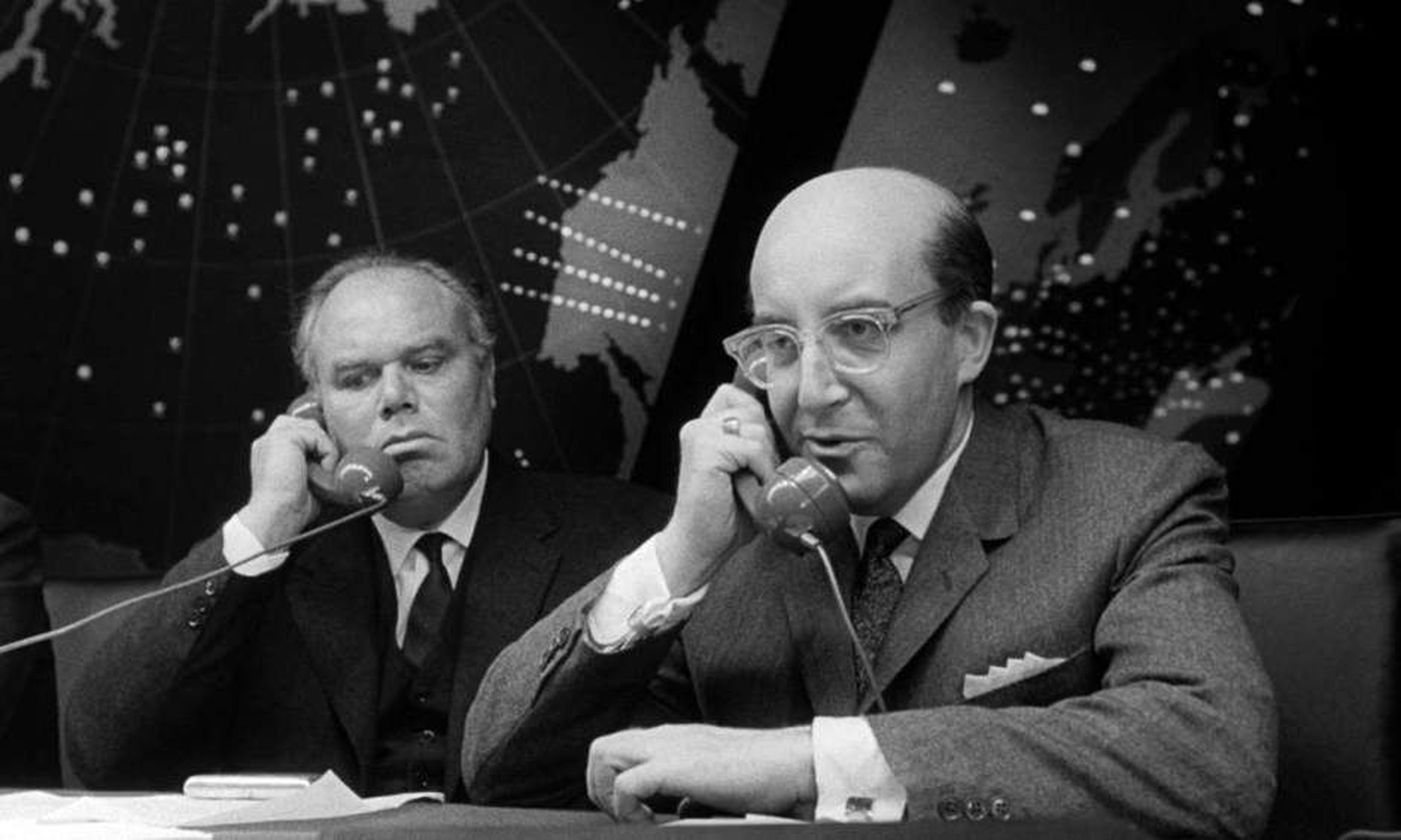 Fotograma de '¿Teléfono rojo? Volamos hacia Moscú' (1964), dirigida por Stanley Kubrick.