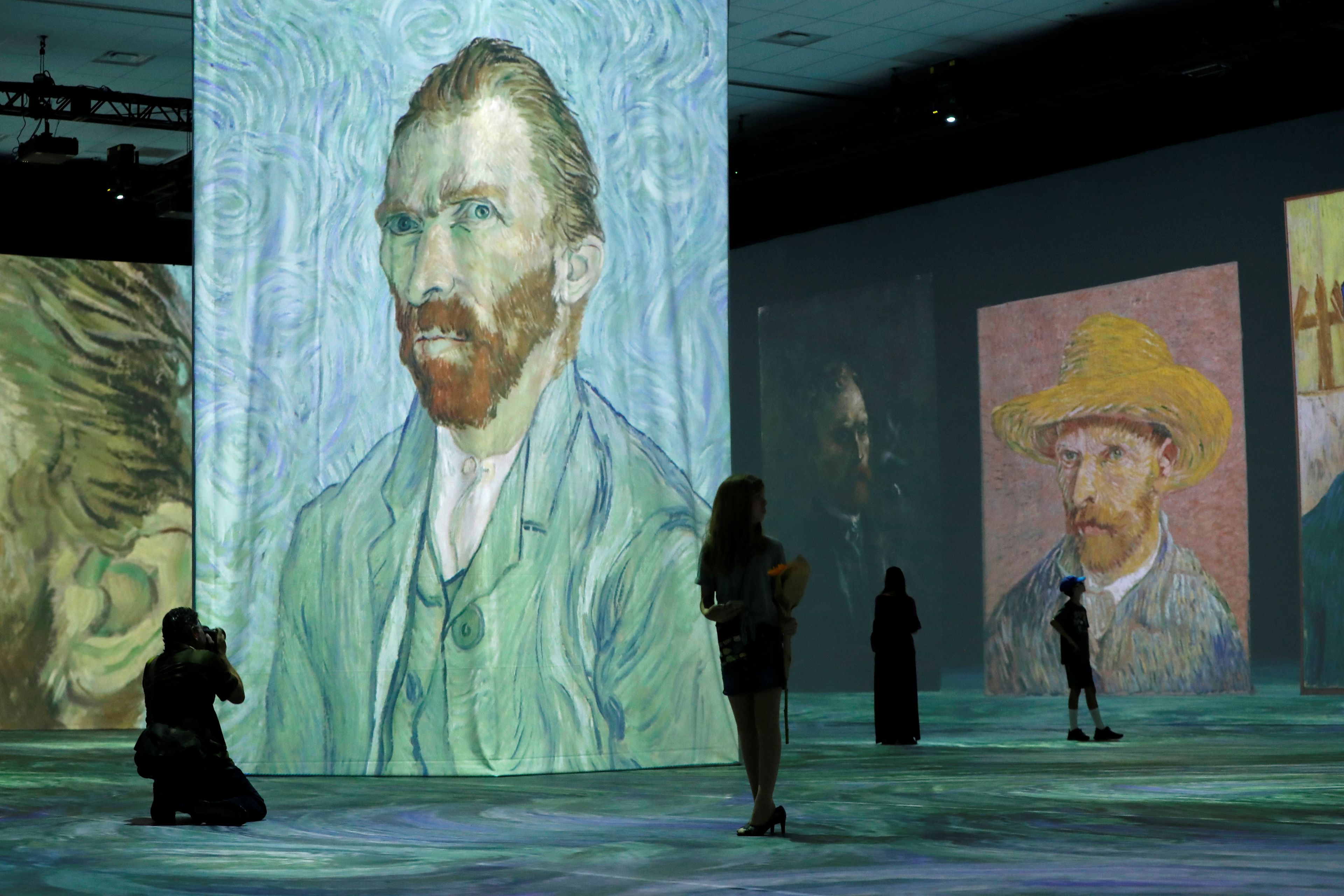 Exposición inmersiva de Van Gogh en California (Estados Unidos).