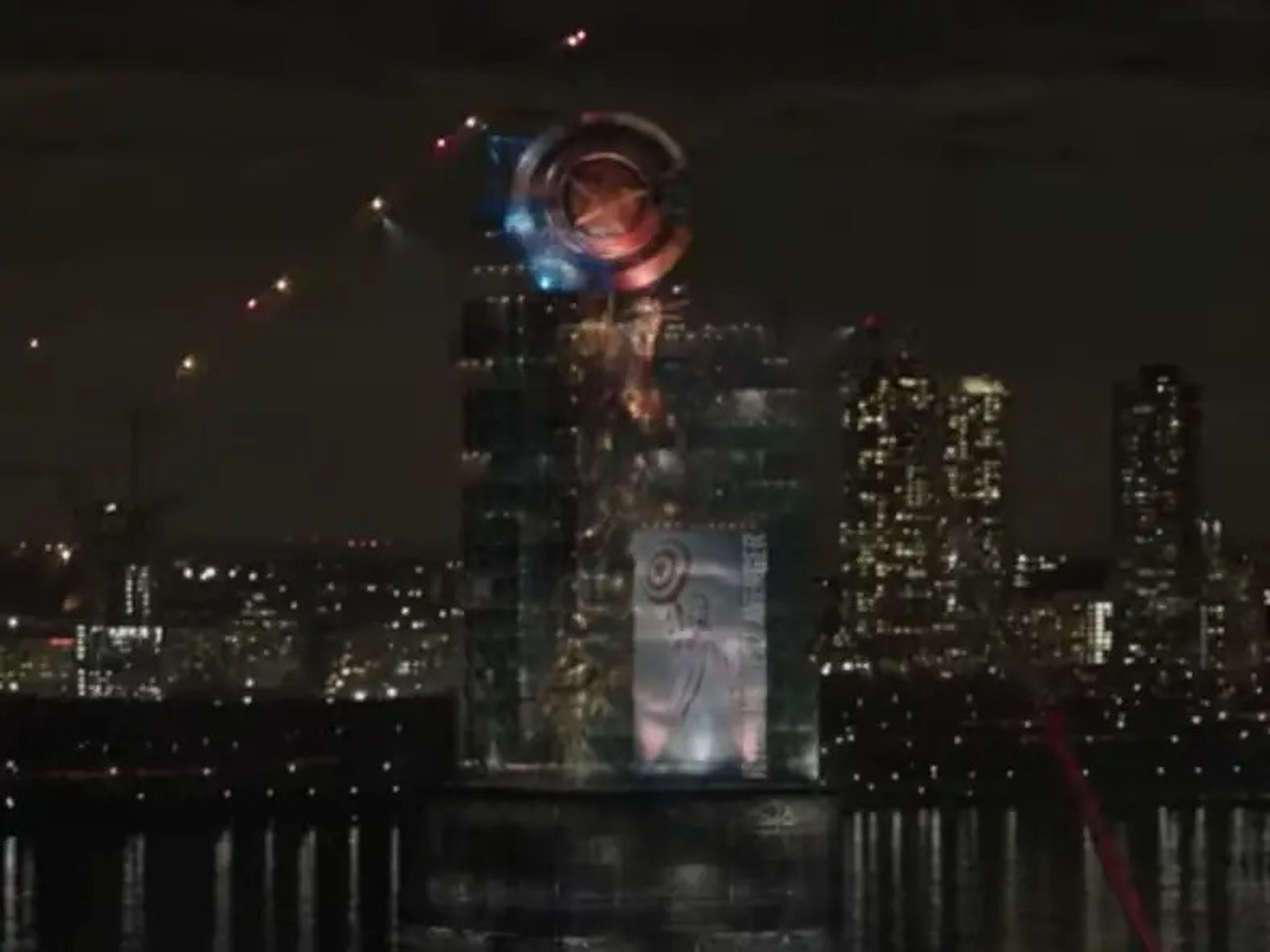 El escudo del Capitán América visto en el segundo tráiler de 'No Way Home'.