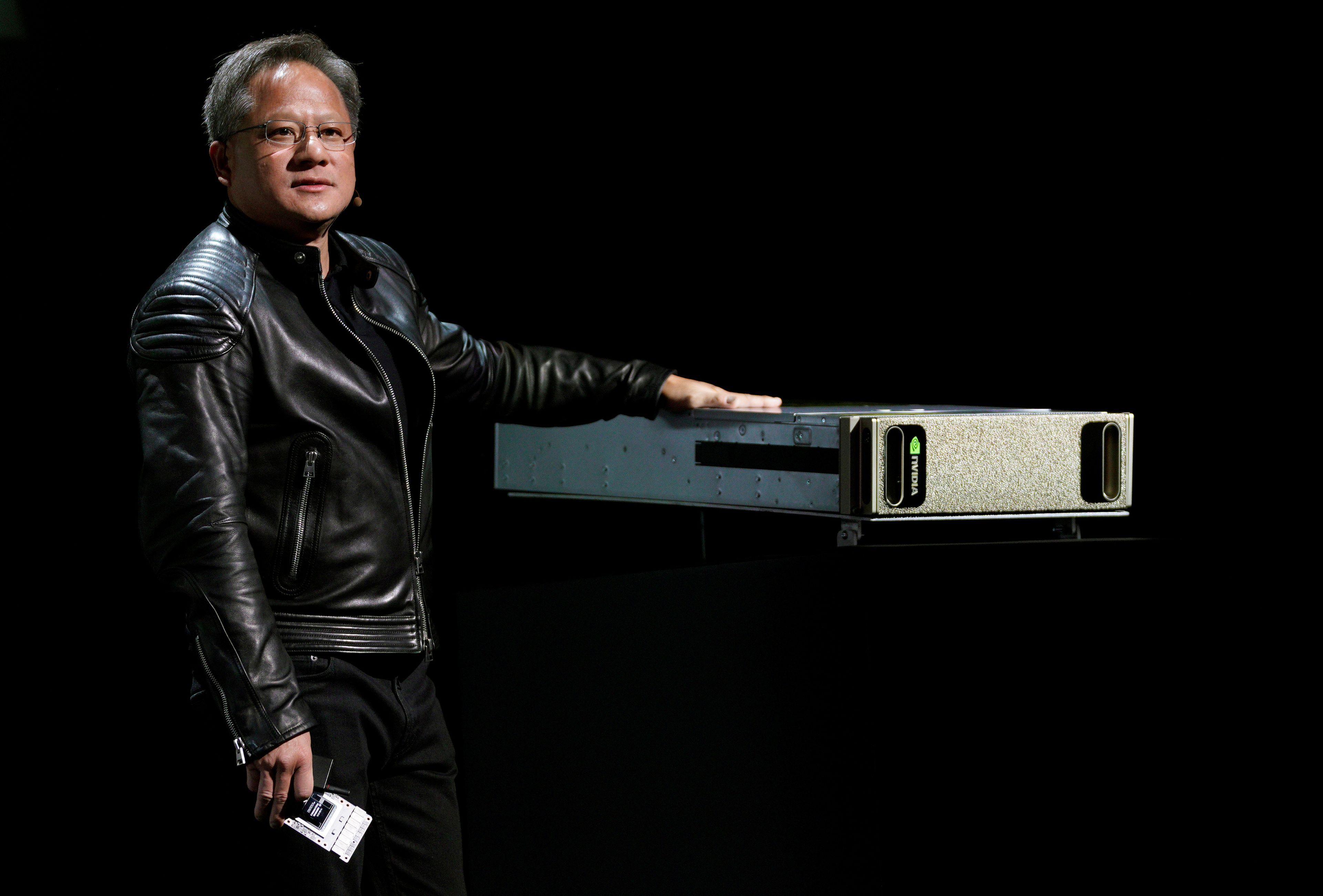 El CEO de Nvidia, Jensen Huang.