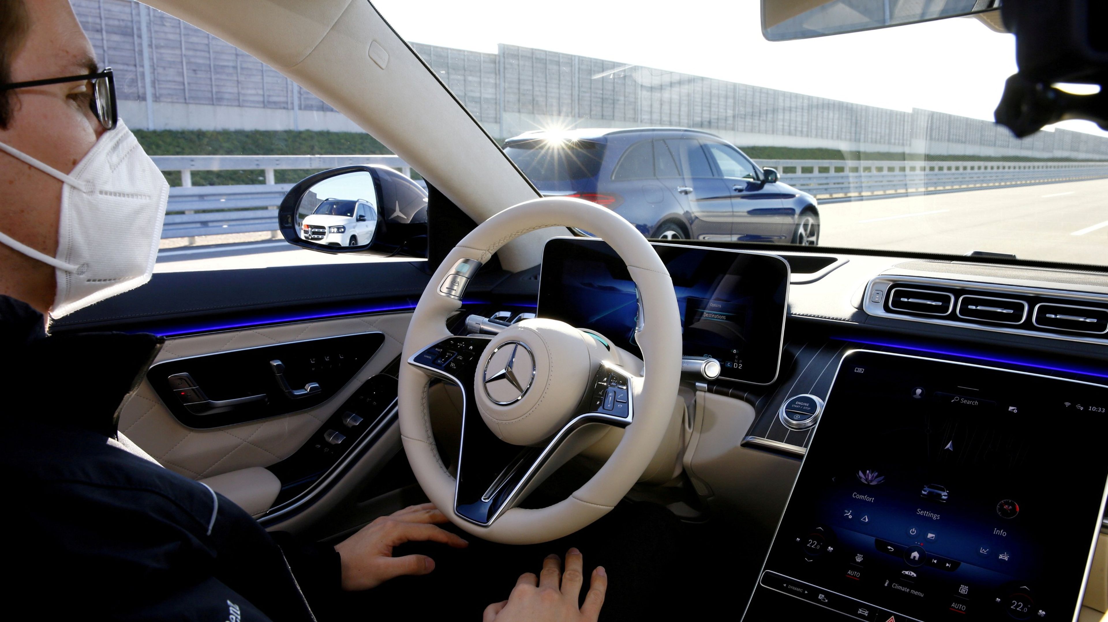 Conducción autónoma Drive Pilot de Mercedes.