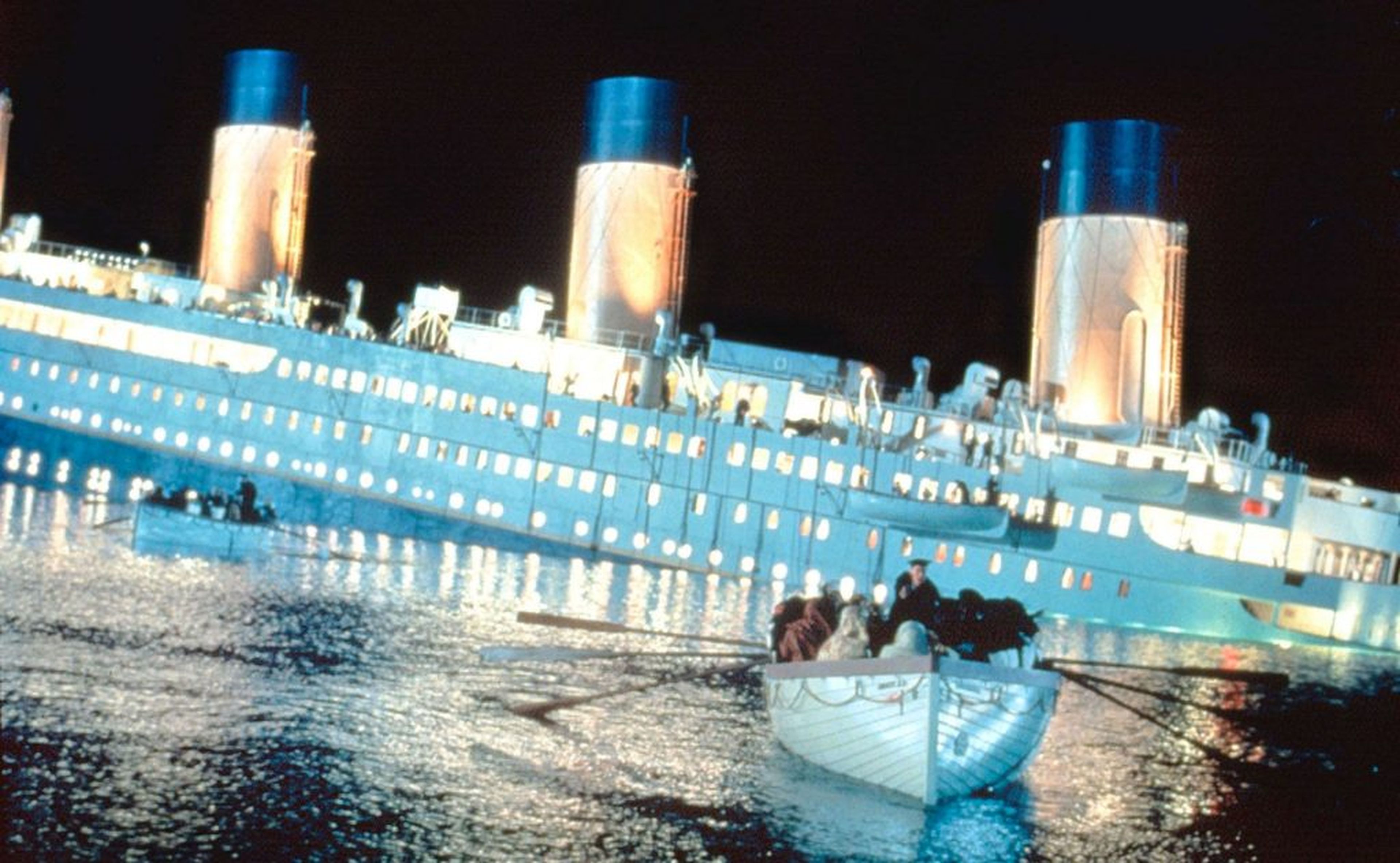 El hundimiento del Titanic según James Cameron - Película Titanic