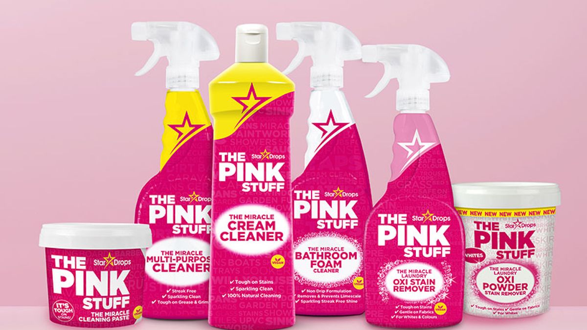 Tenia que probarlo el kit de limpieza The pink stuff #yolandavaquitayo