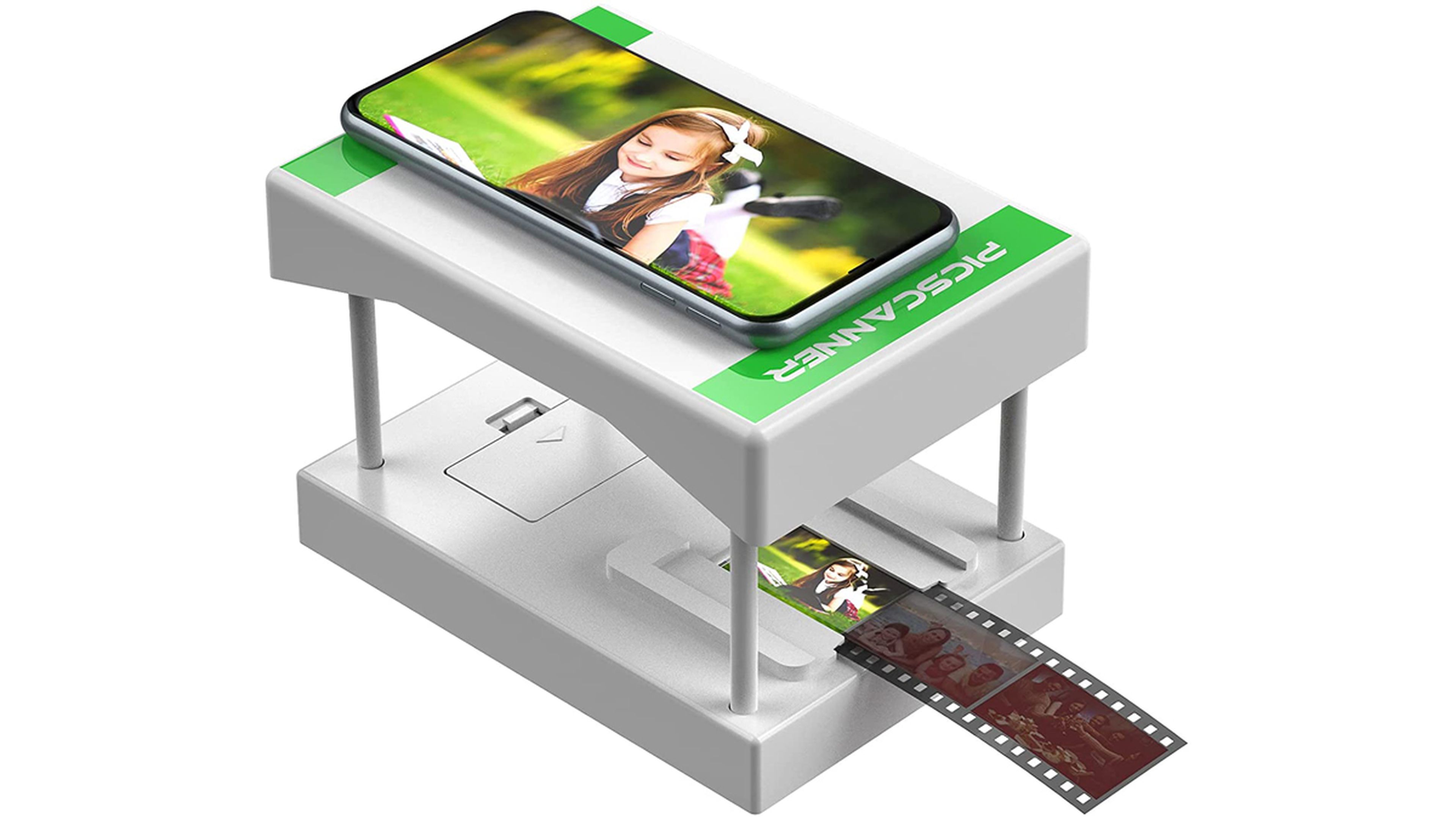 Rybozen White Mobile Film Scanner