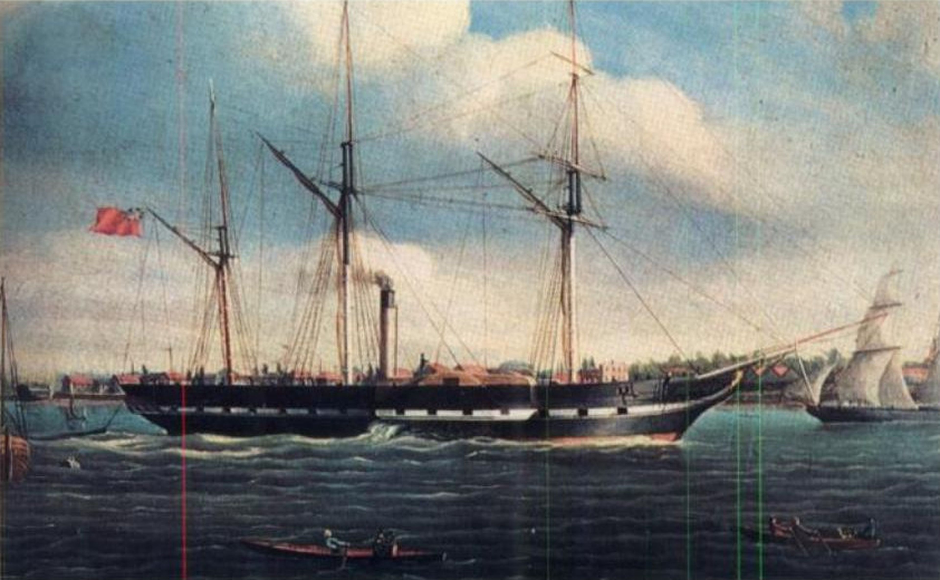 El SS Royal William, en 1834 - Wikipedia.