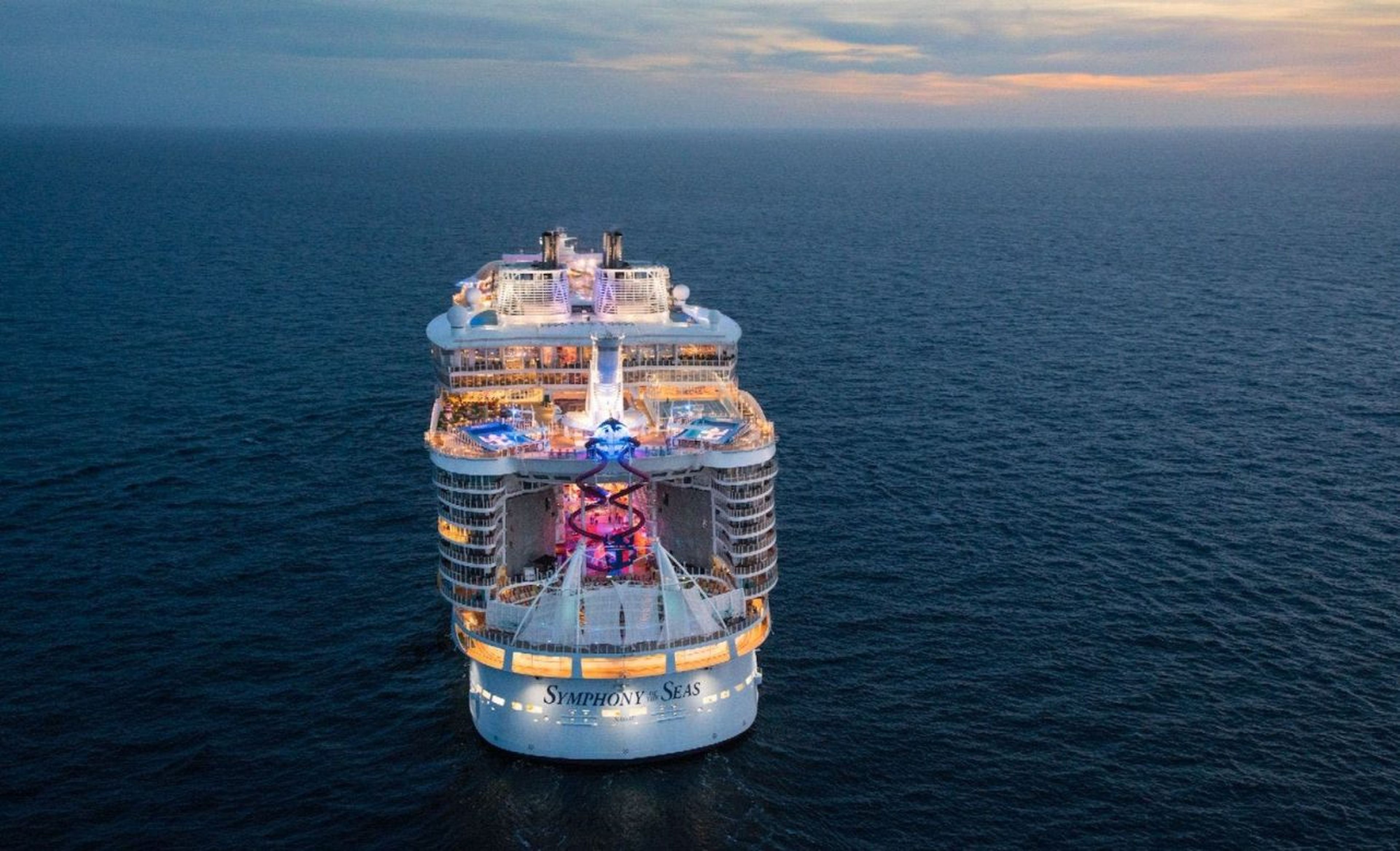 El Symphony of the Seas es el crucero más grande del mundo. Pero su reinado tiene los días contados