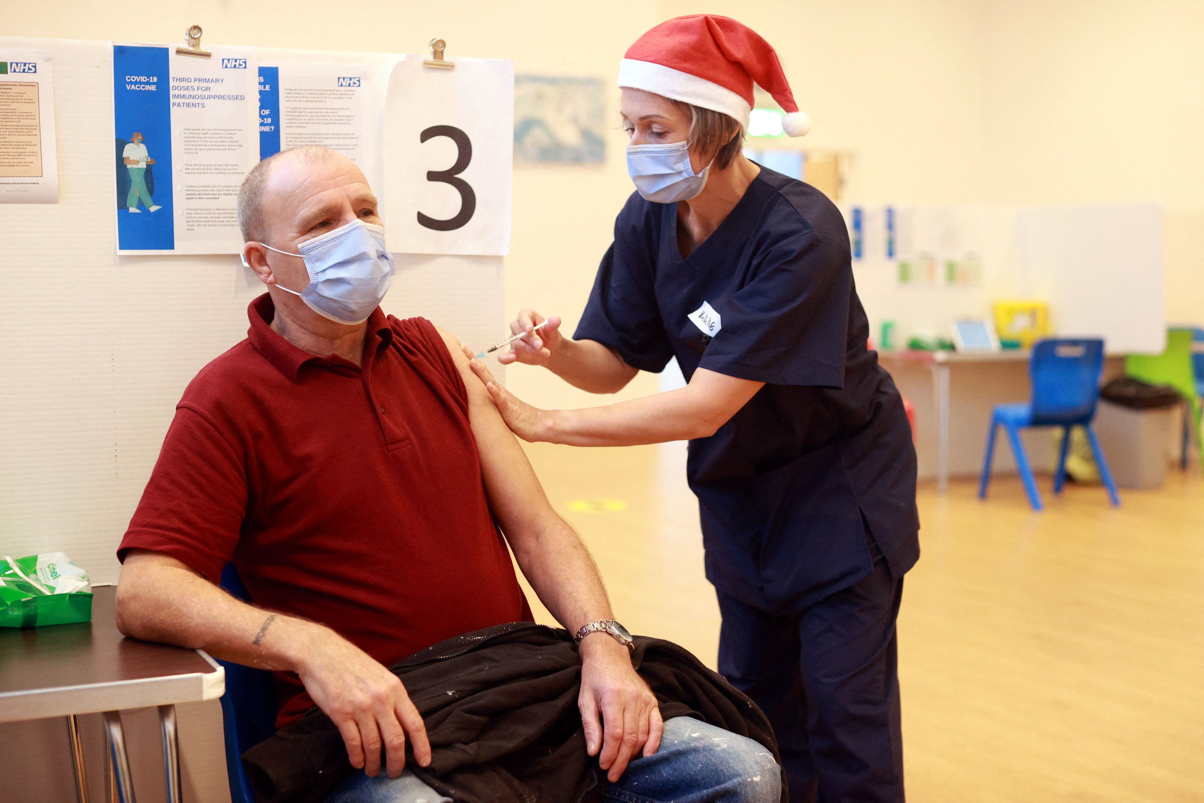 Vacuna COVID-19 en Navidad