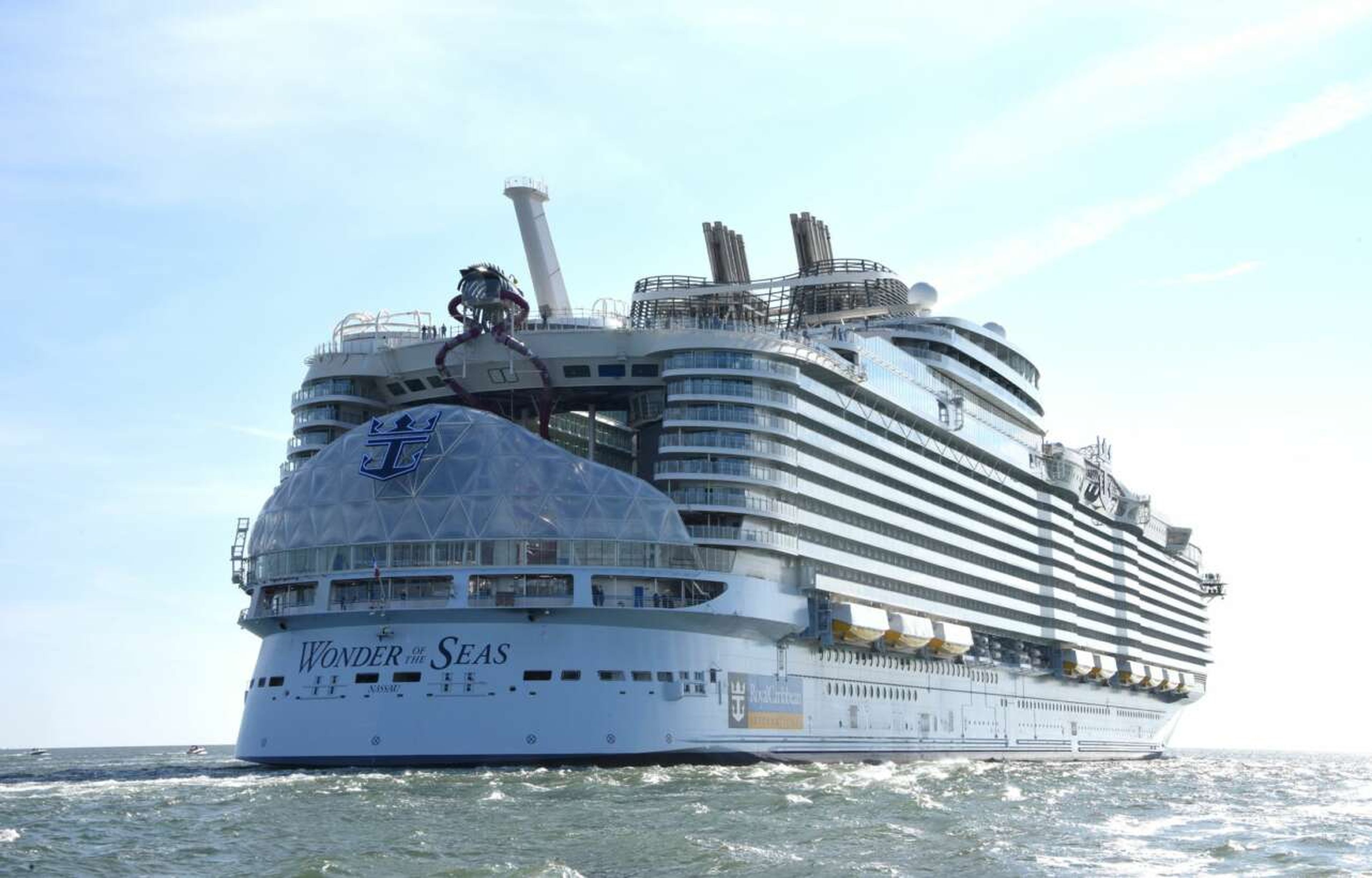 Wonder of the Seas será el próximo crucero más grande del mundo - Royal Caribbean.