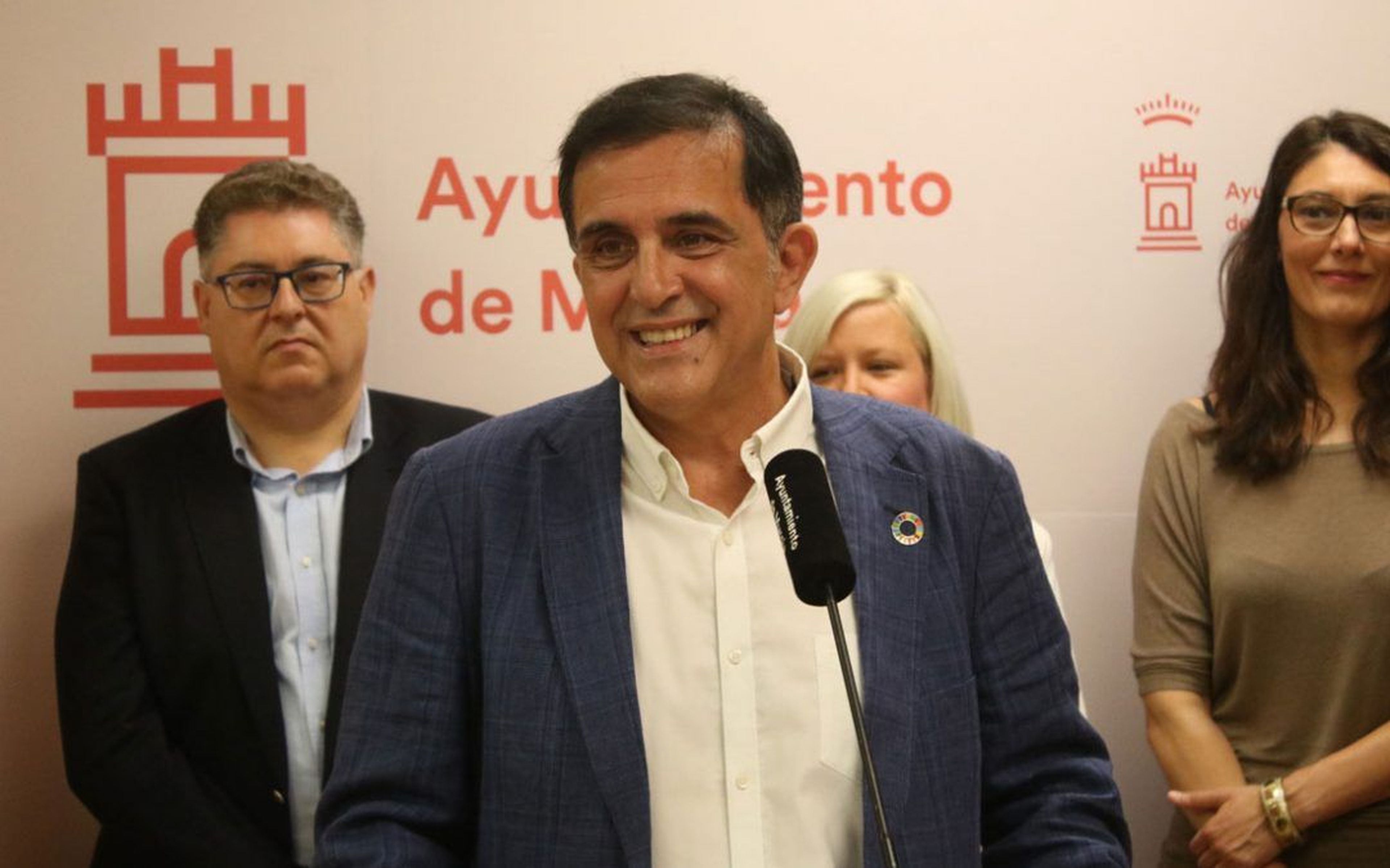 José Antonio Serrano, alcalde de Murcia.