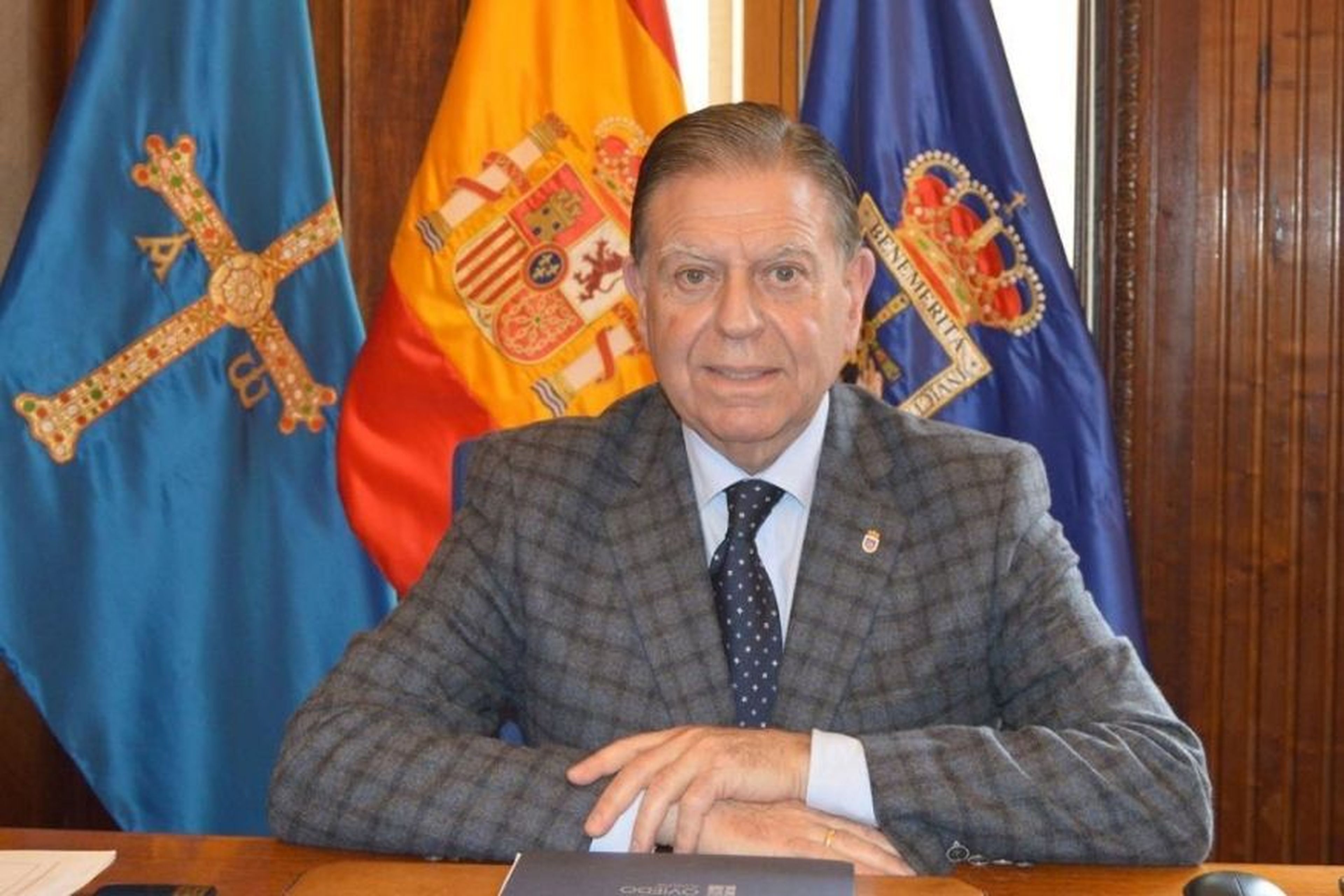 Alfredo Canteli, alcalde de Oviedo.