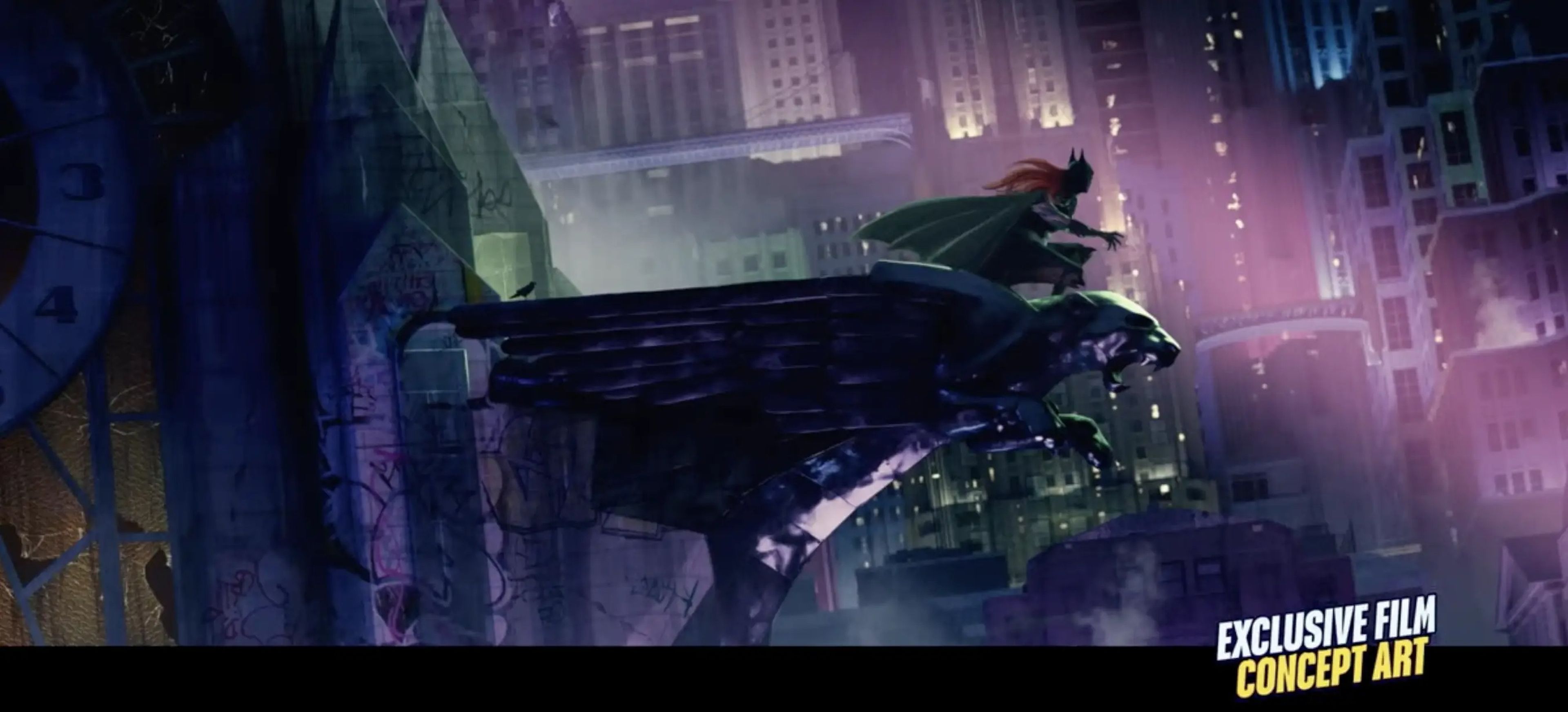 Dibujo de 'Batgirl' mostrado durante el evento DC Fandome de 2021.